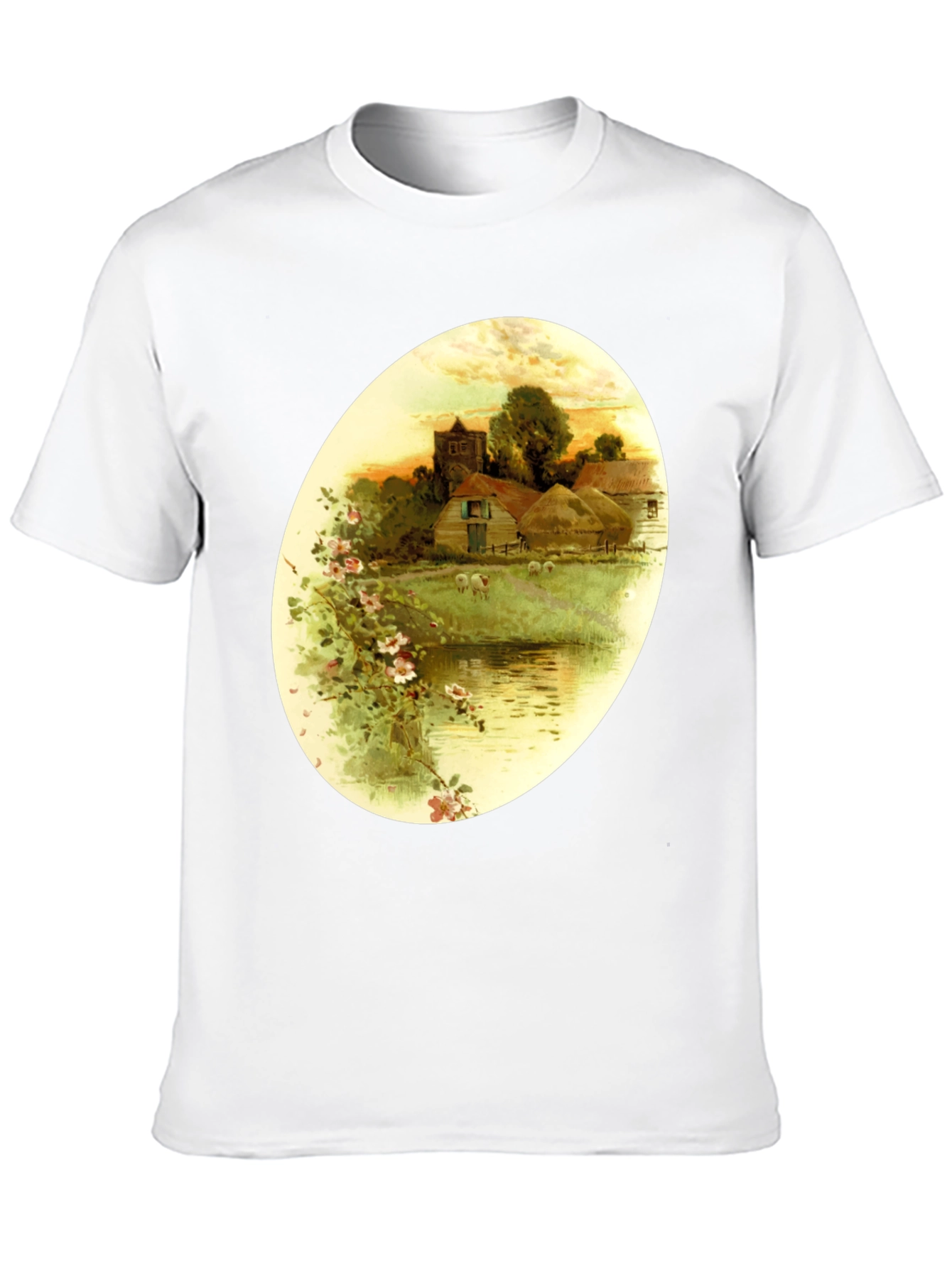 Rustic Farmhouse Art T-Shirt