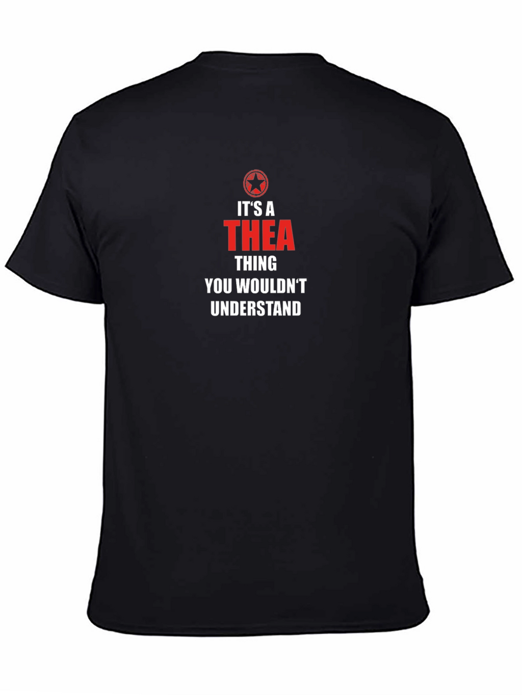 Its a Thea Thing T-Shirt Funny Personalized Name Tee