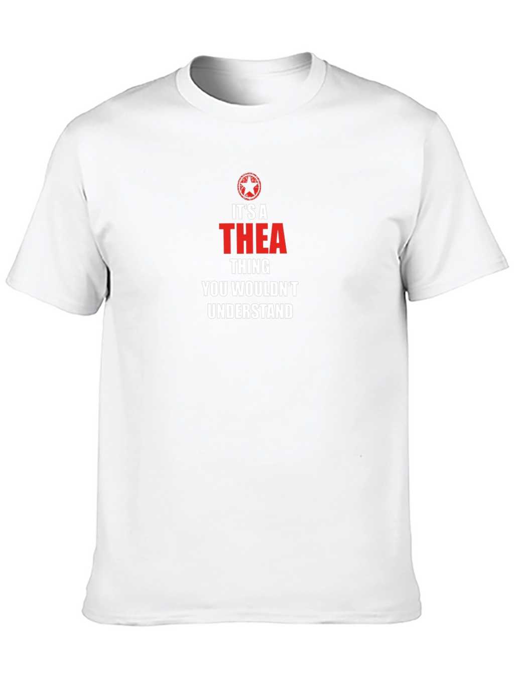 Its a Thea Thing T-Shirt Funny Personalized Name Tee