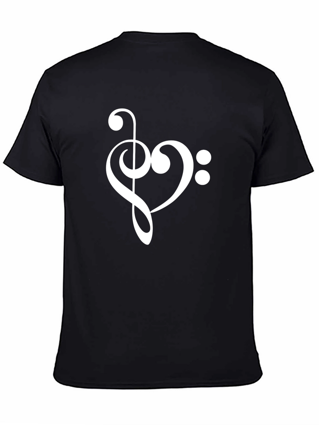Musical Heart T-Shirt - Stylish Graphic Tee