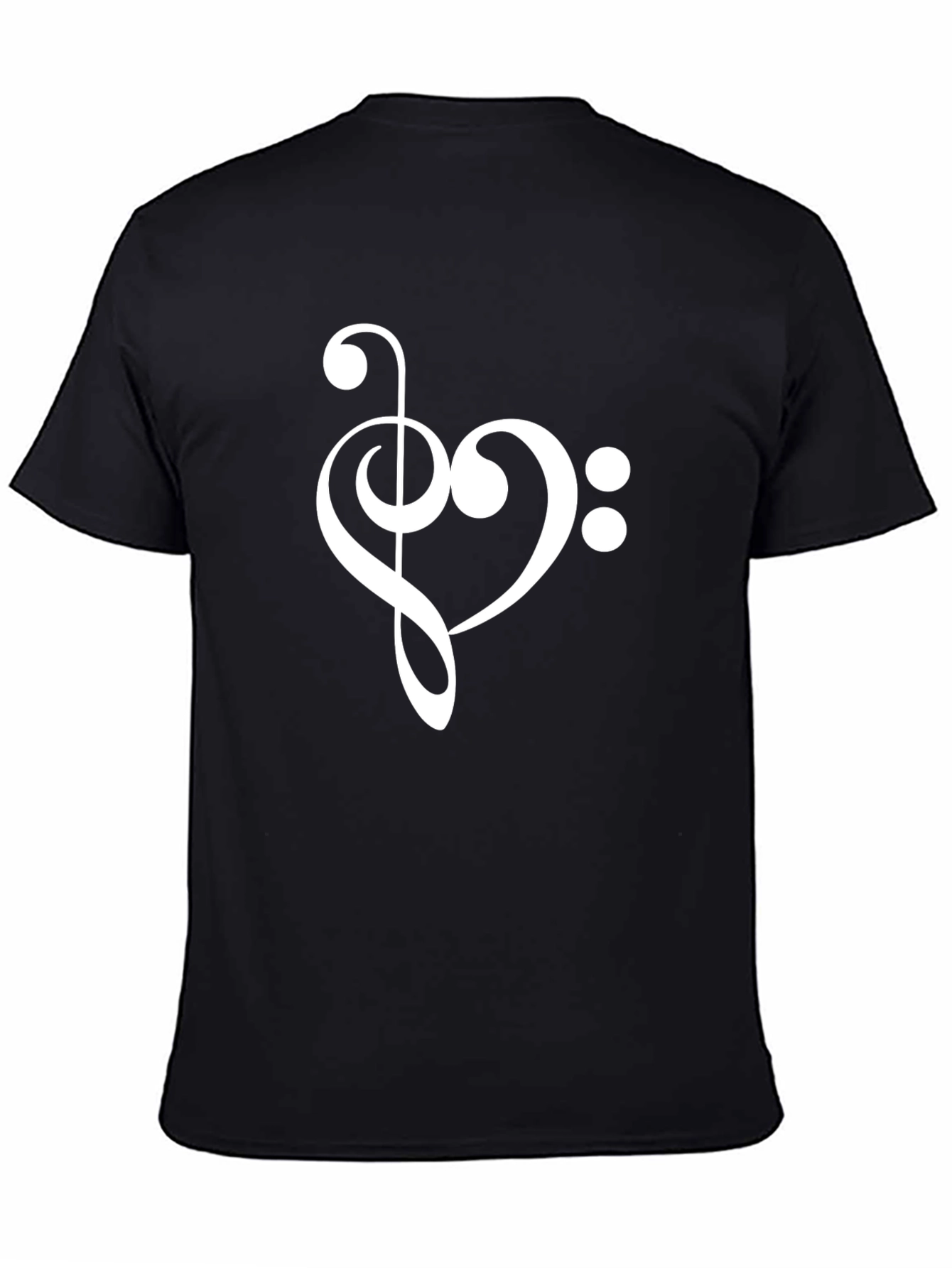 Musical Heart T-Shirt - Stylish Graphic Tee