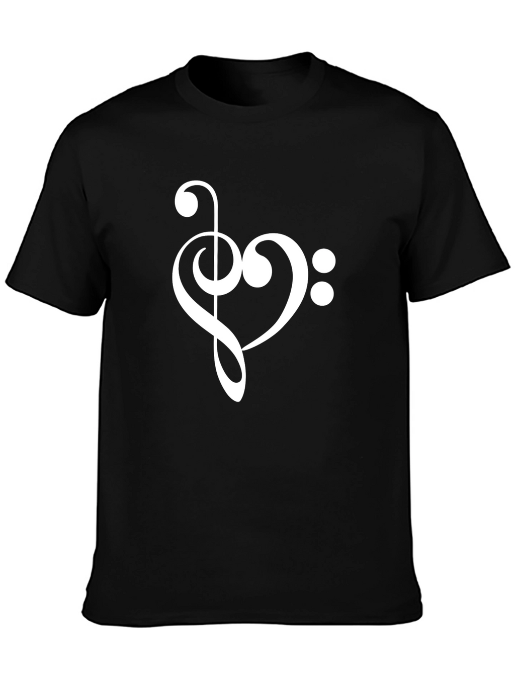 Musical Heart T-Shirt - Stylish Graphic Tee