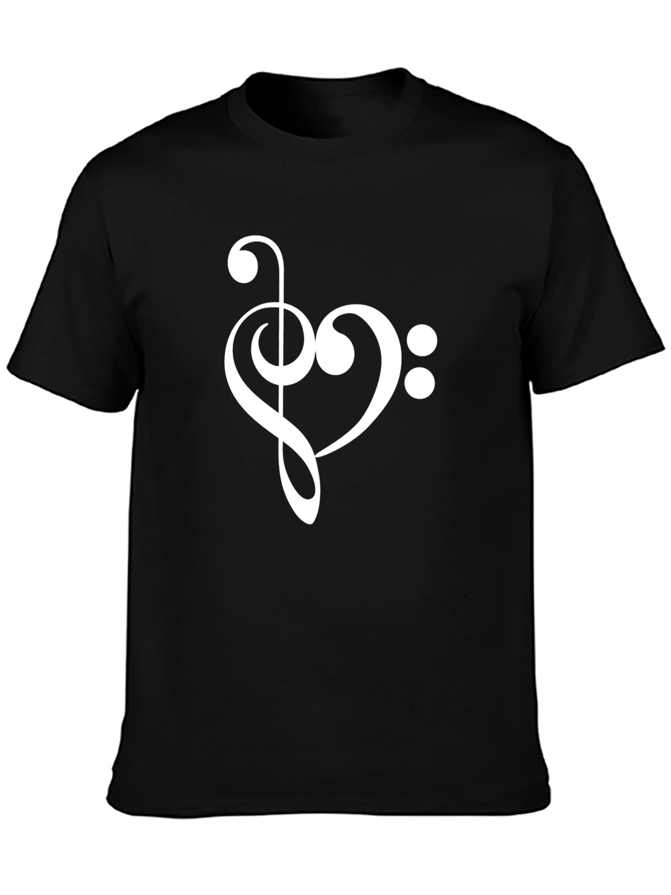 Musical Heart T-Shirt - Stylish Graphic Tee