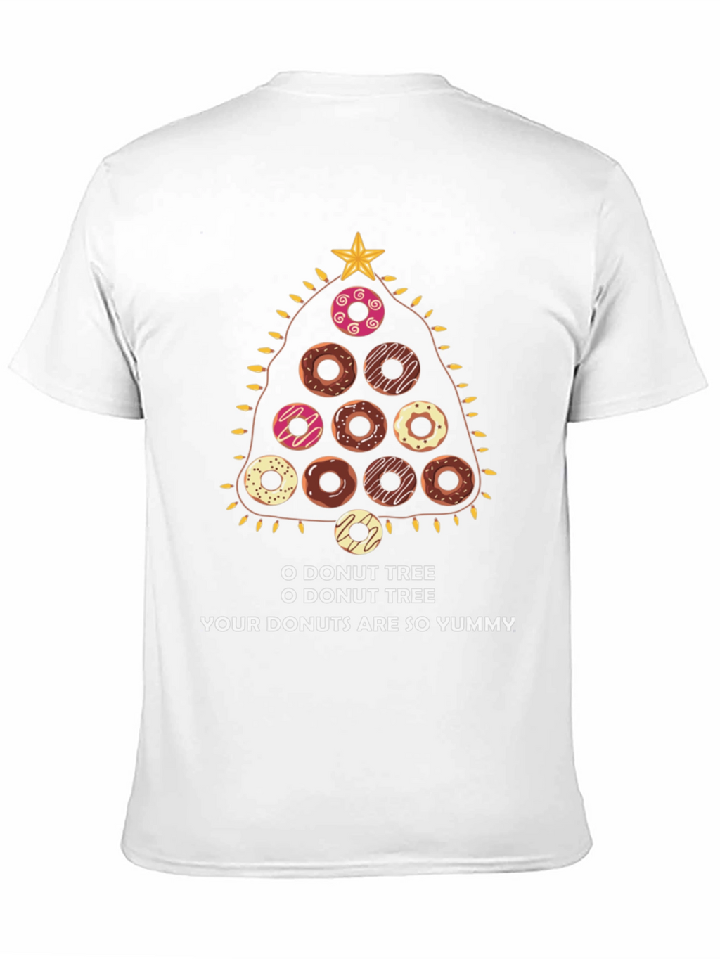 O Donut Tree T-Shirt - Christmas Holiday Tee