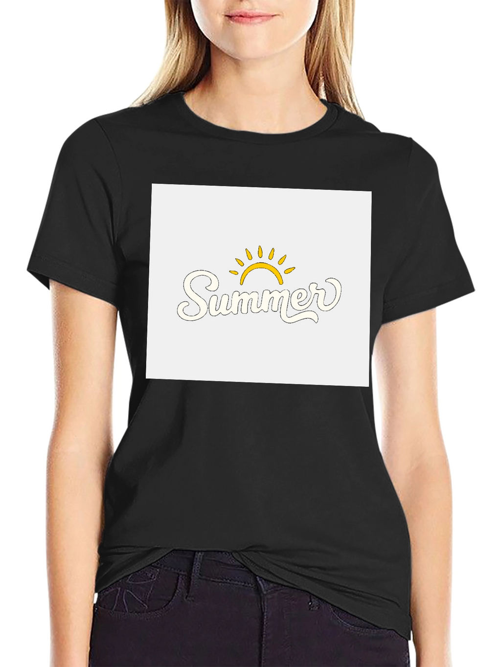 Summer T-Shirt - Sun Graphic Tee
