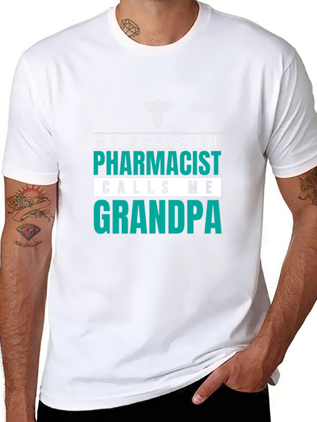 My Favorite Pharmacist Calls Me Grandpa T-Shirt