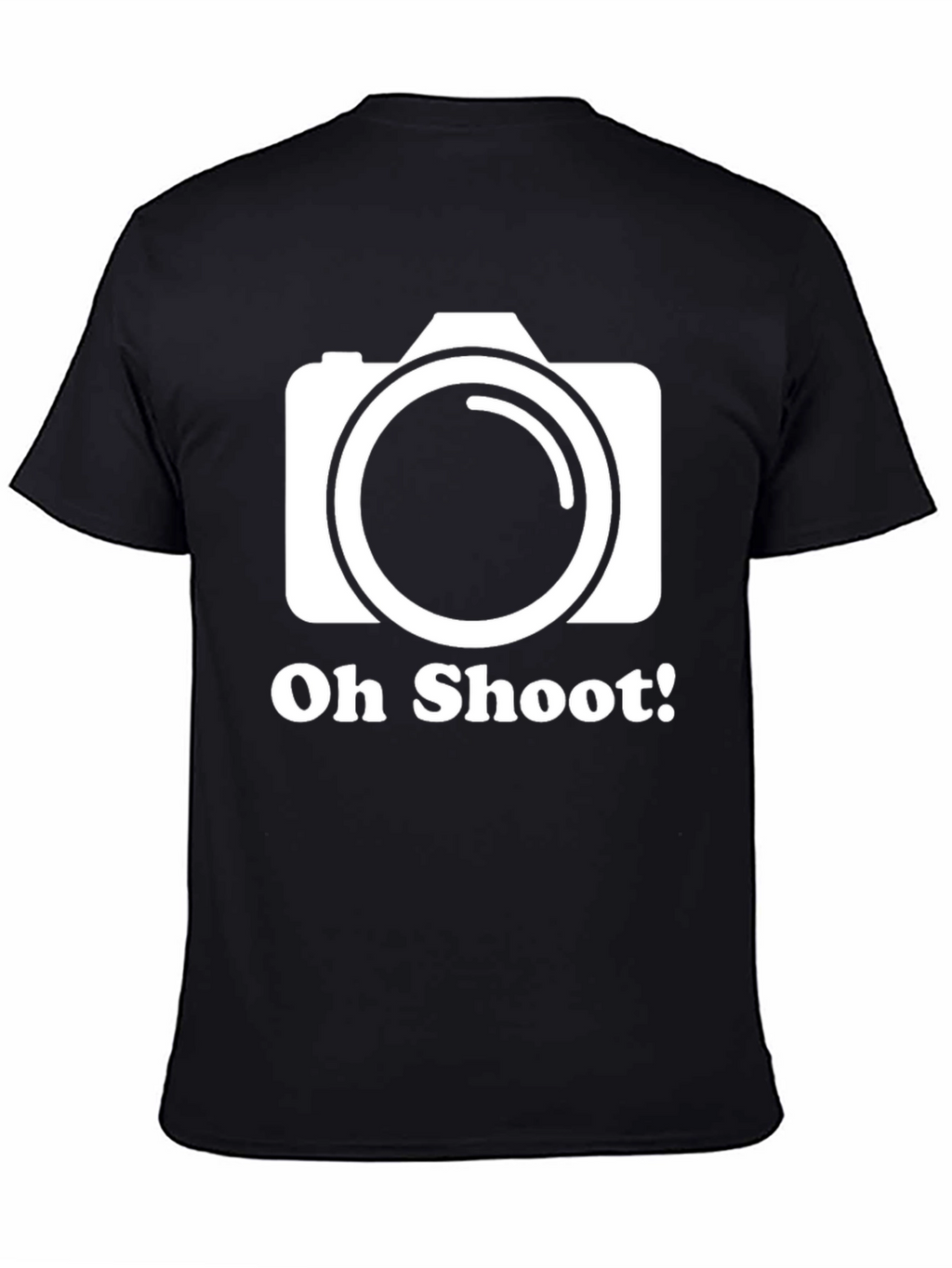 Oh Shoot! Camera Graphic T-Shirt
