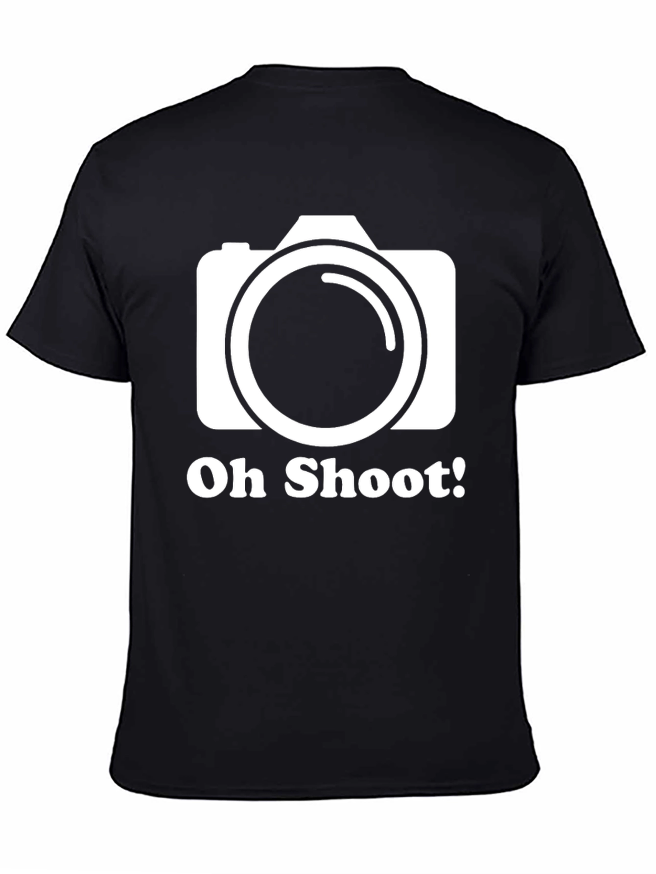 Oh Shoot! Camera Graphic T-Shirt