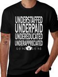 Understaffed Nurse Graphic T-Shirt