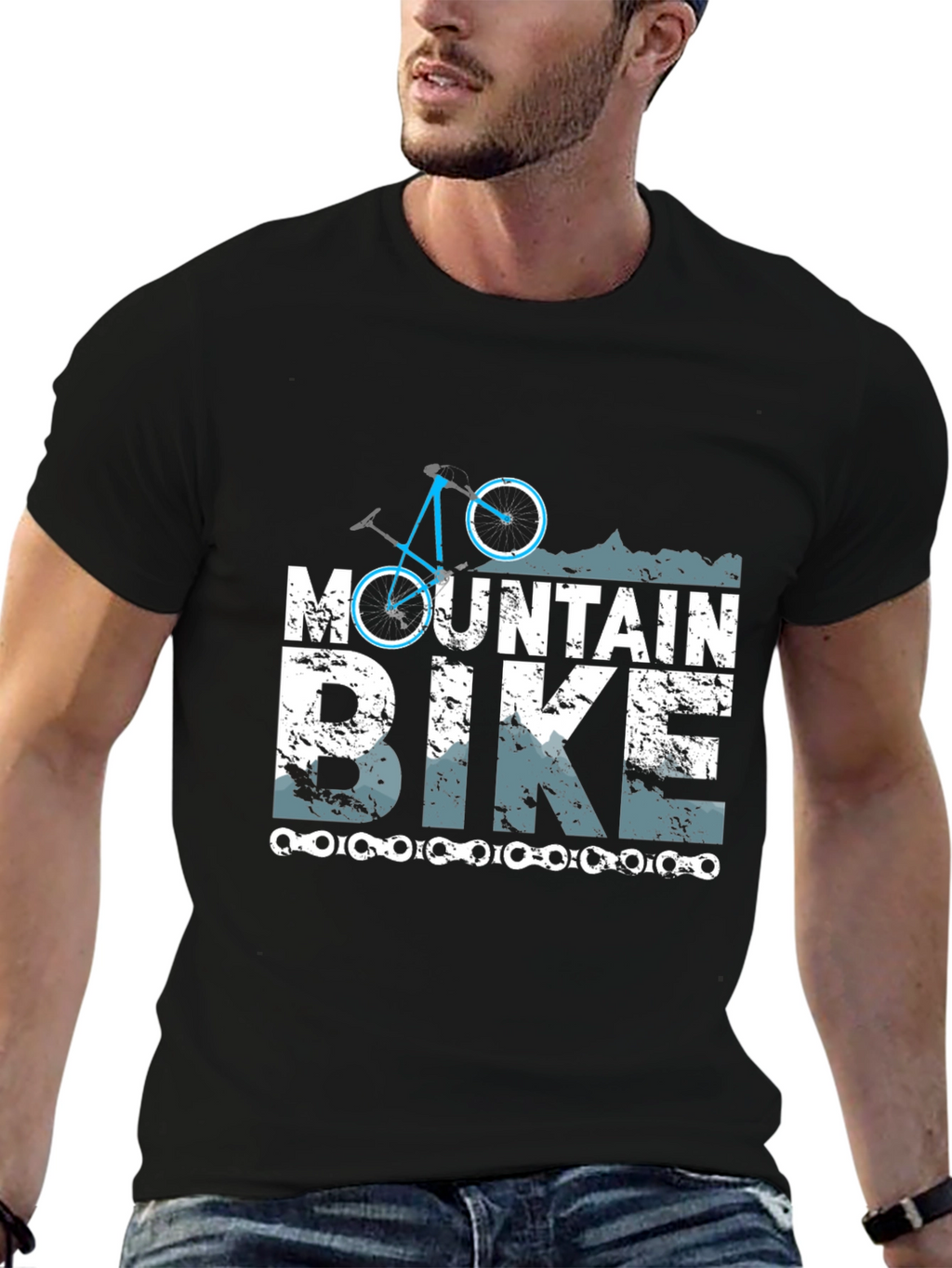Mountain Bike Graphic T-Shirt