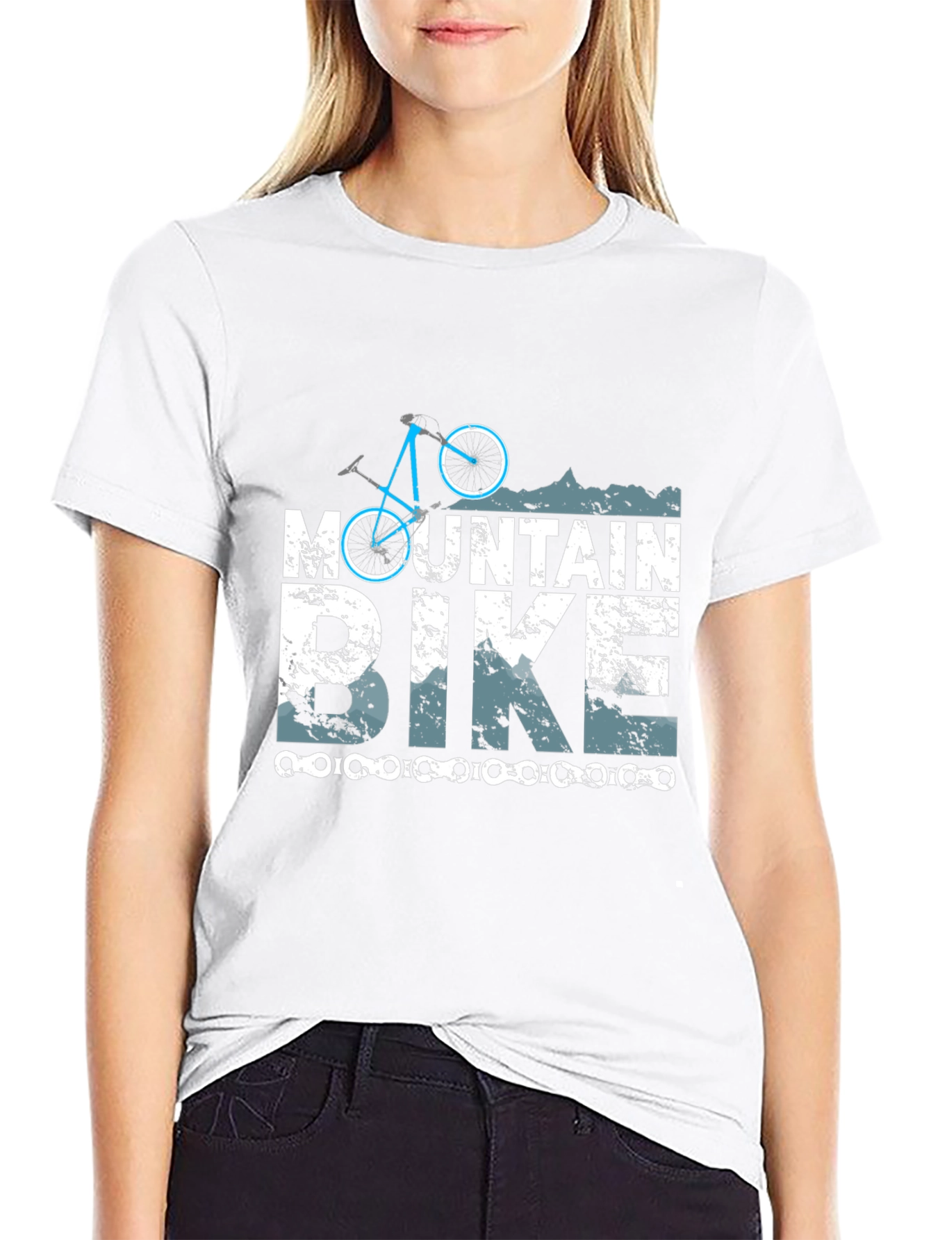 Mountain Bike Graphic T-Shirt