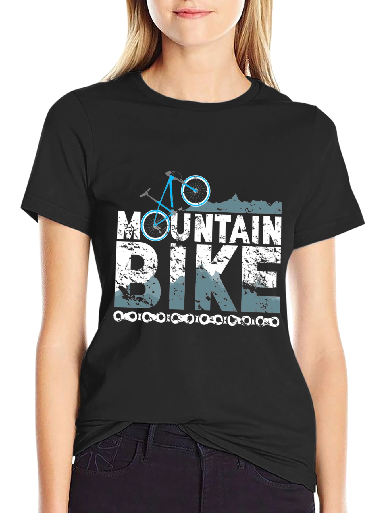 Mountain Bike Graphic T-Shirt
