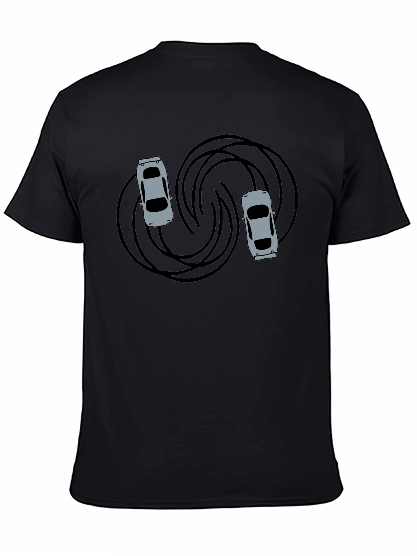 Drifting Cars Graphic T-Shirt