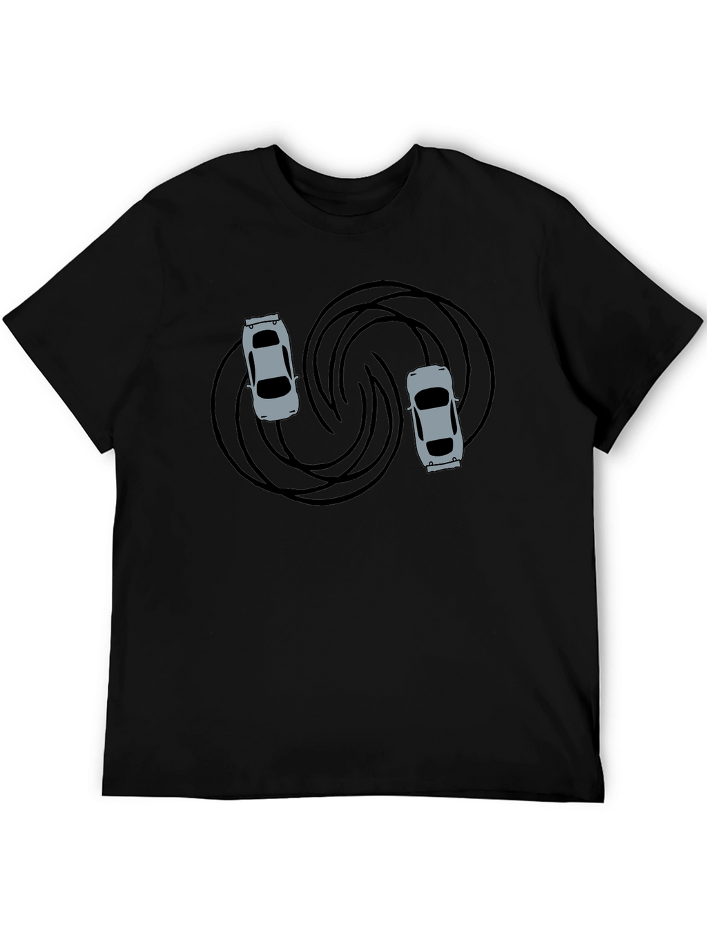 Drifting Cars Graphic T-Shirt