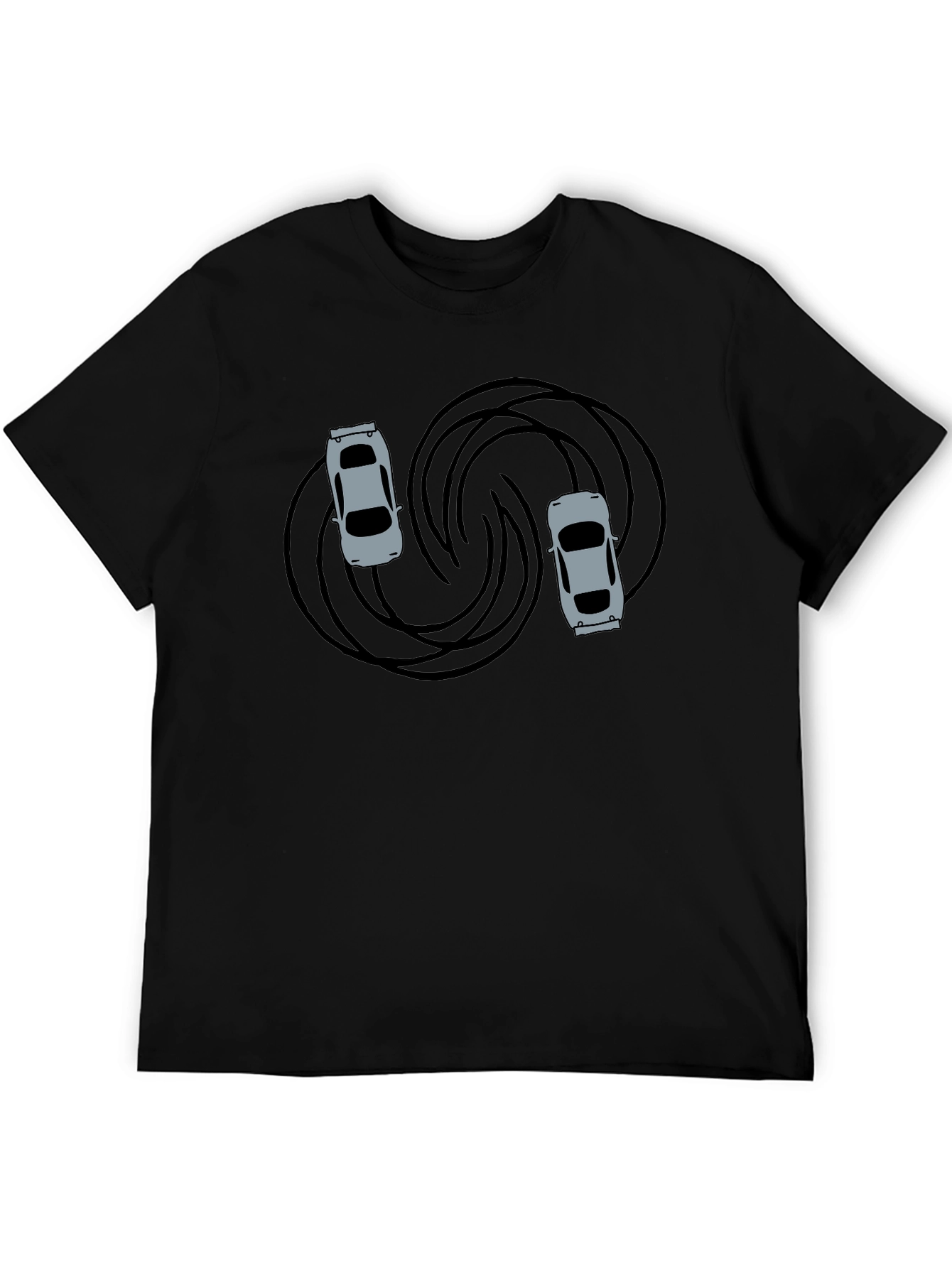 Drifting Cars Graphic T-Shirt