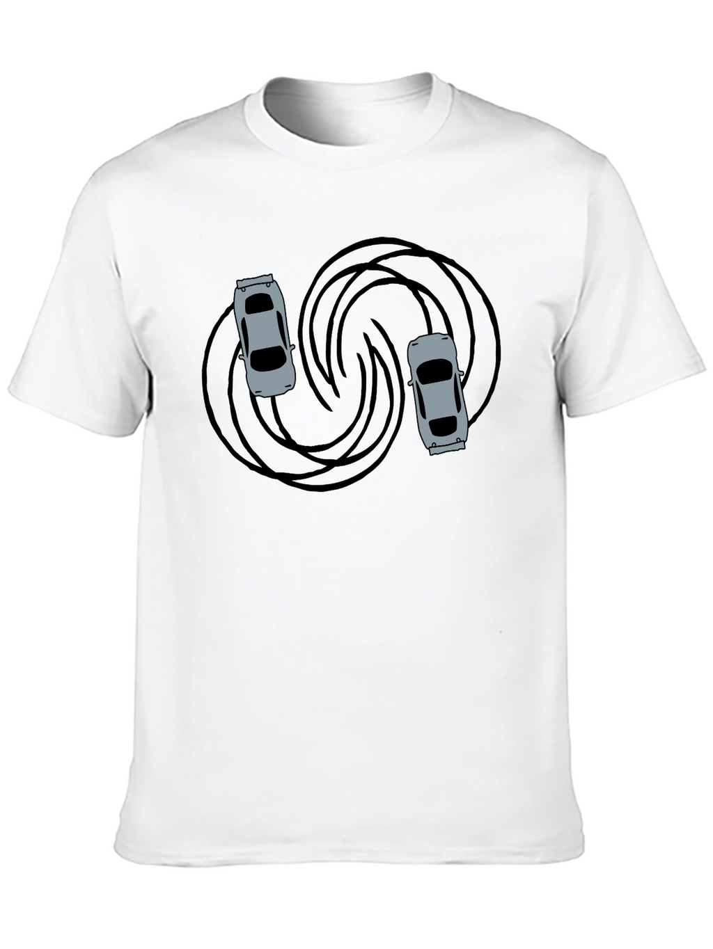 Drifting Cars Graphic T-Shirt