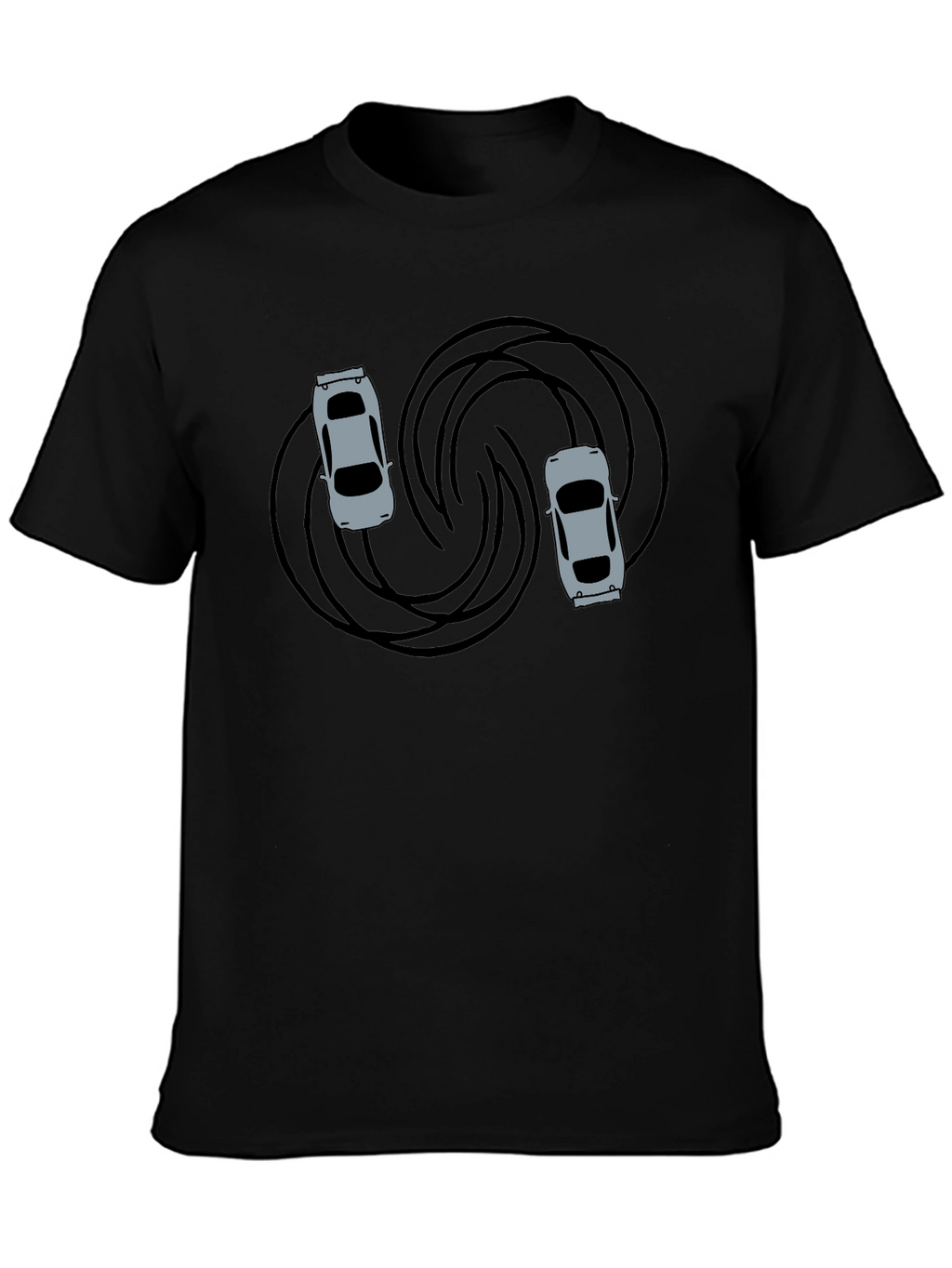 Drifting Cars Graphic T-Shirt