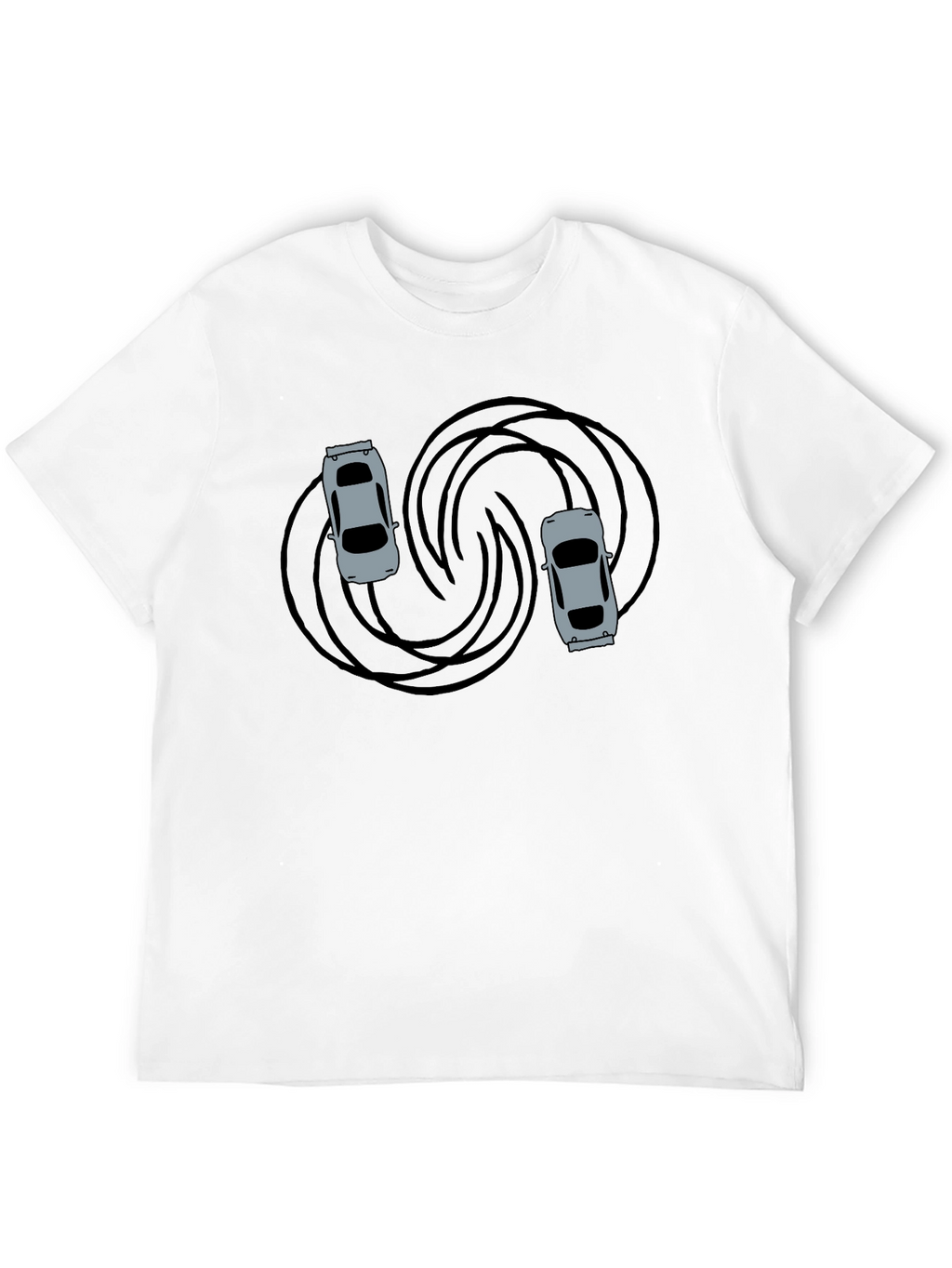 Drifting Cars Graphic T-Shirt