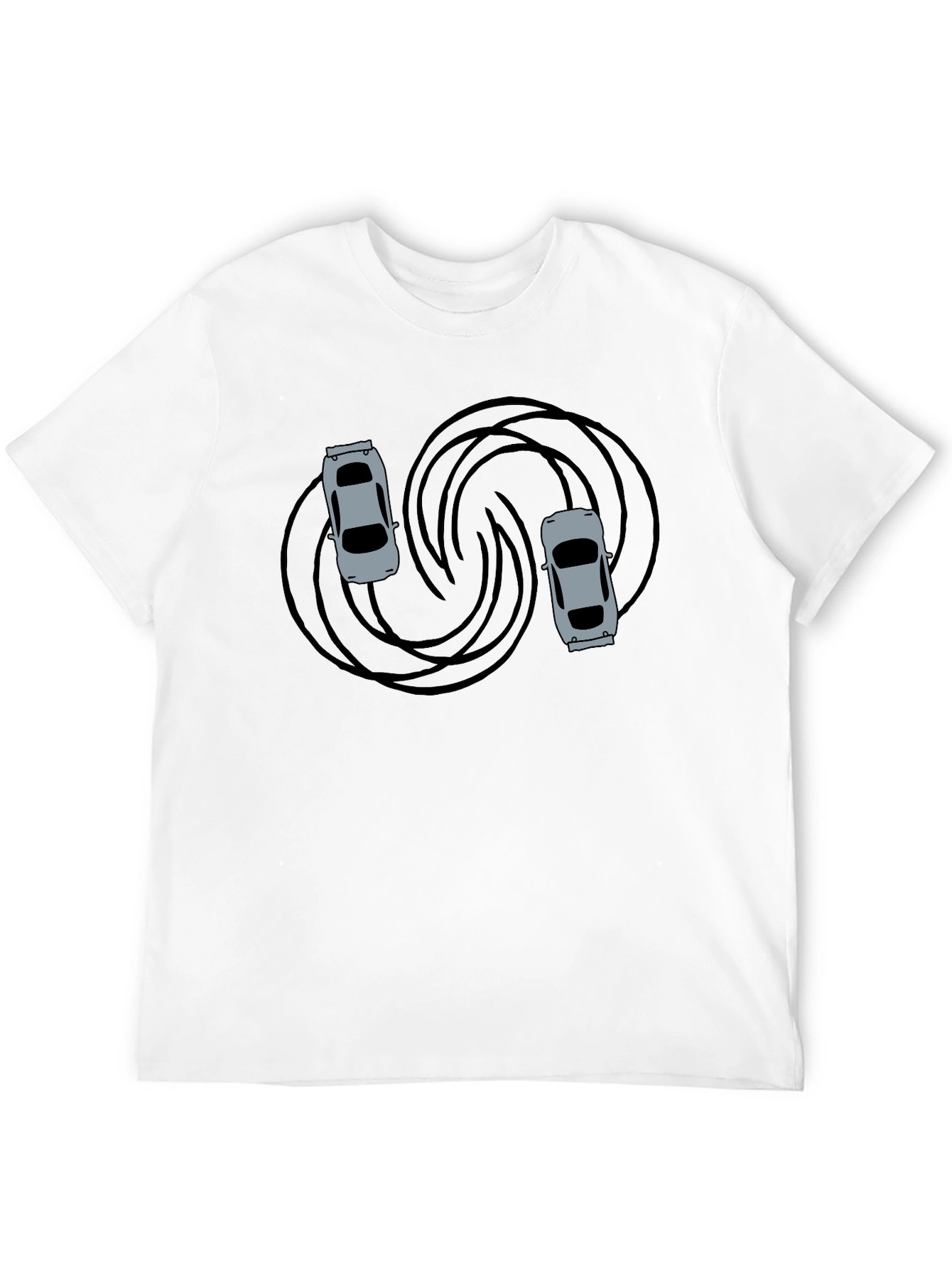 Drifting Cars Graphic T-Shirt