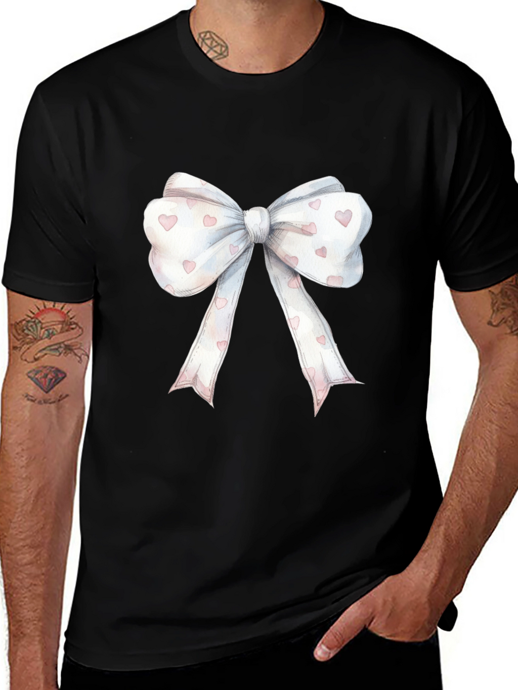 Bow Graphic Tee - Cute & Stylish Casual Wear