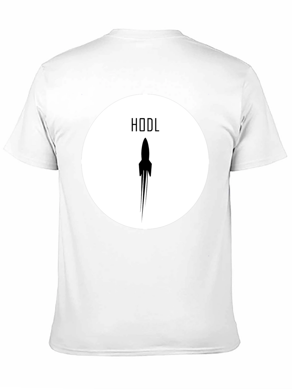 HODL Rocket Crypto T-Shirt - Black