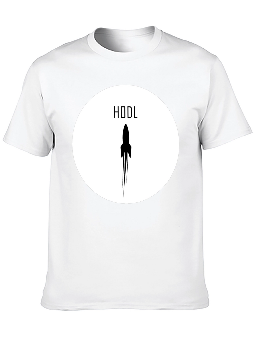HODL Rocket Crypto T-Shirt - Black