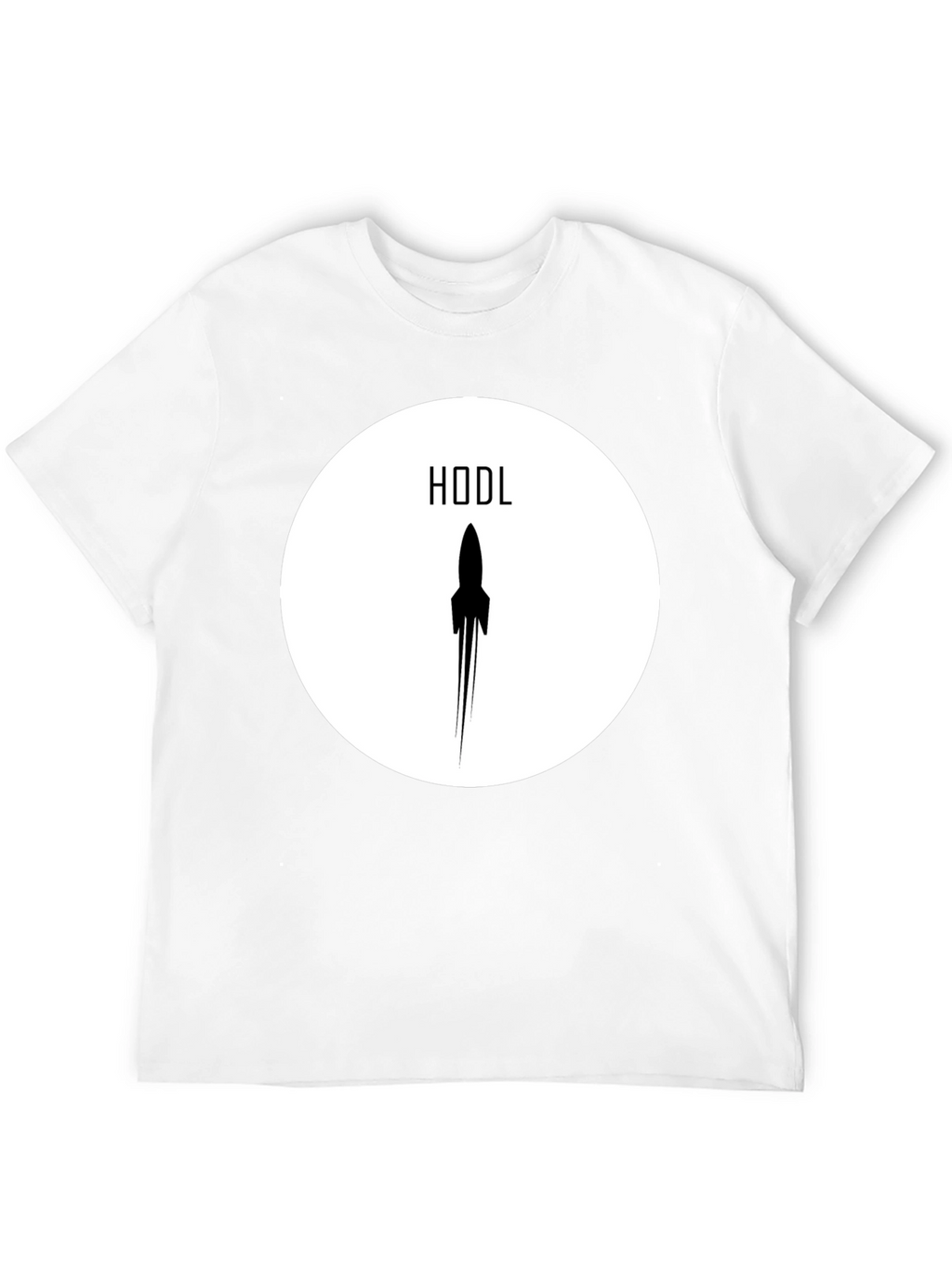HODL Rocket Crypto T-Shirt - Black