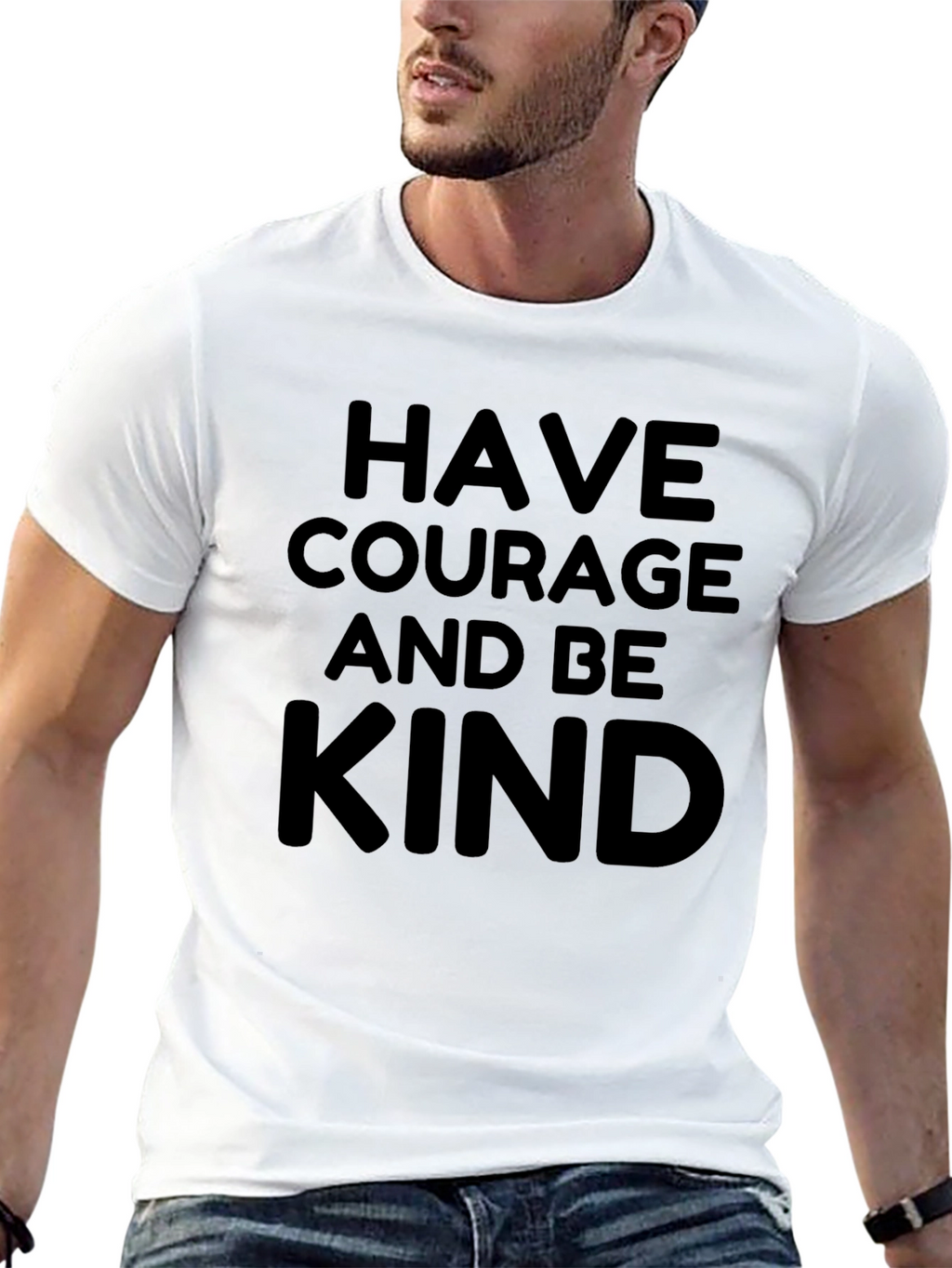 Have Courage and Be Kind Black T-Shirt