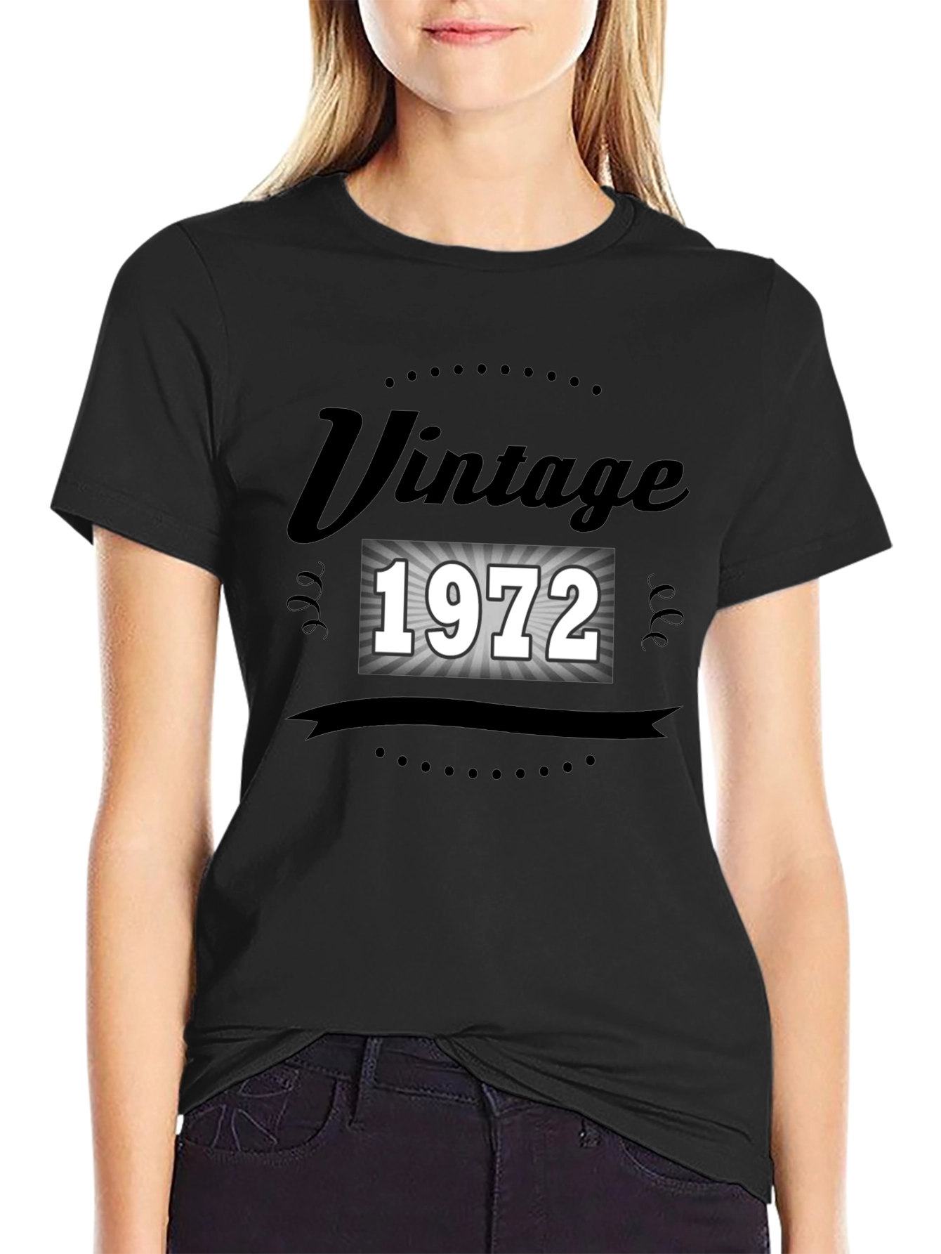 Vintage 1972 T-Shirt - Classic Birthday Tee