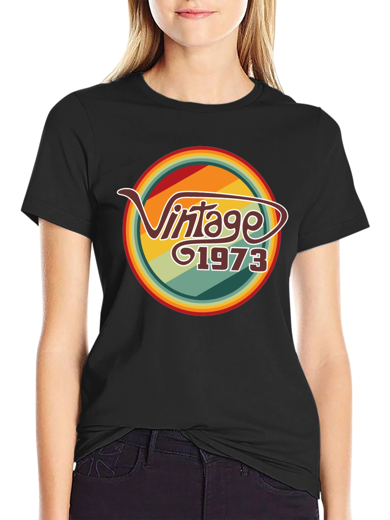 Vintage 1973 Graphic T-Shirt Retro Style