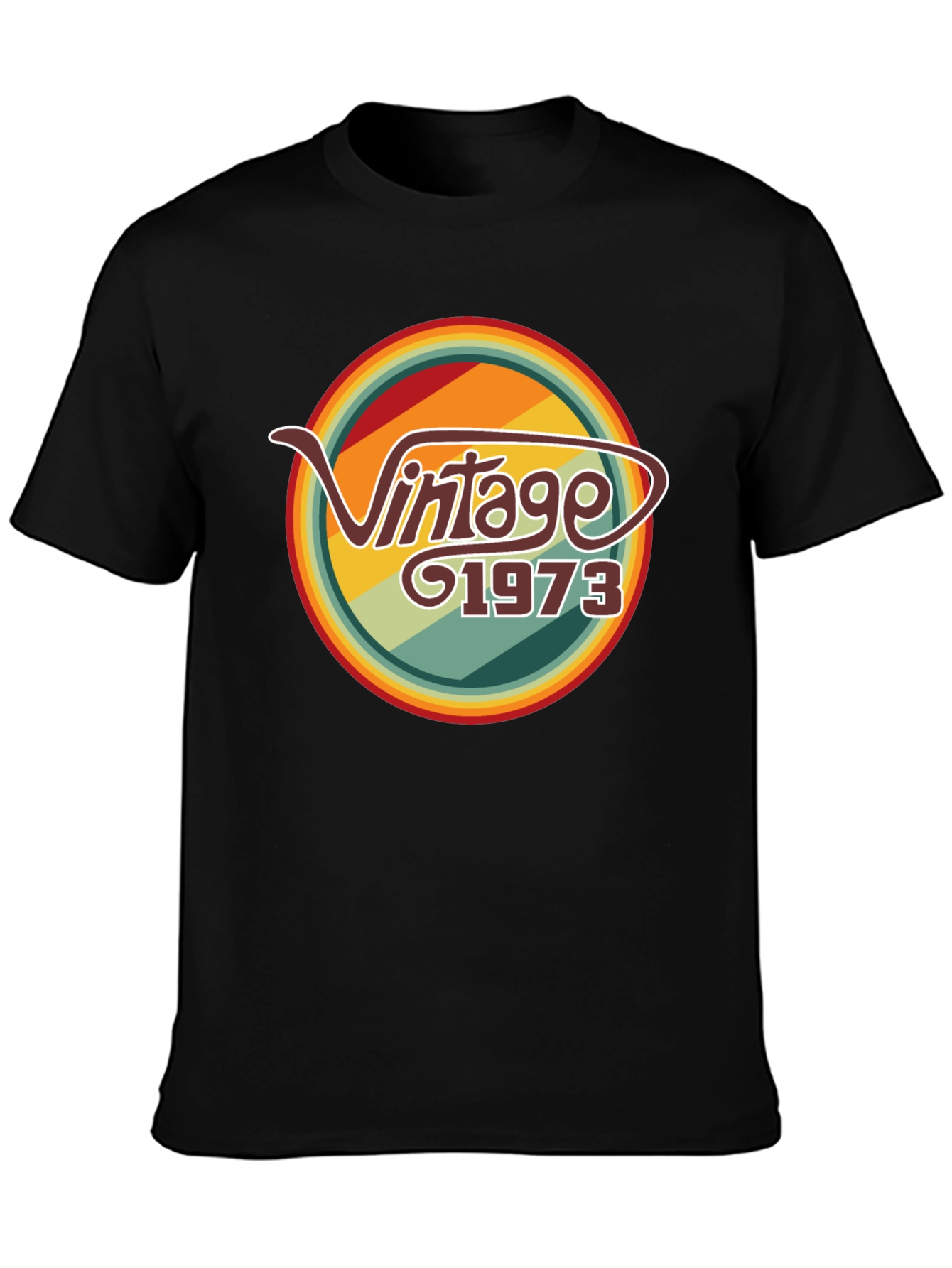 Vintage 1973 Graphic T-Shirt Retro Style