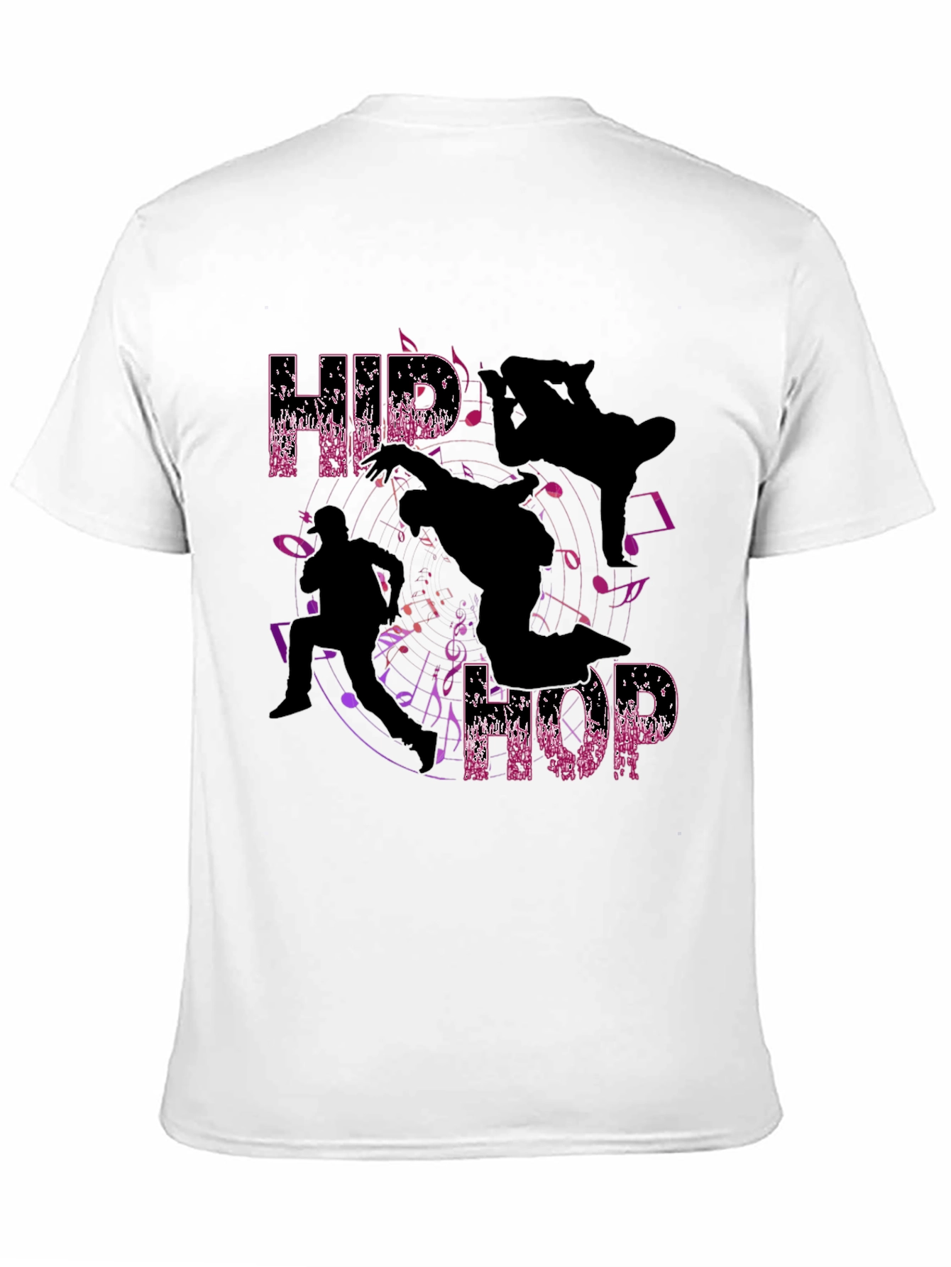 Hip Hop Dance Silhouette Graphic T-Shirt