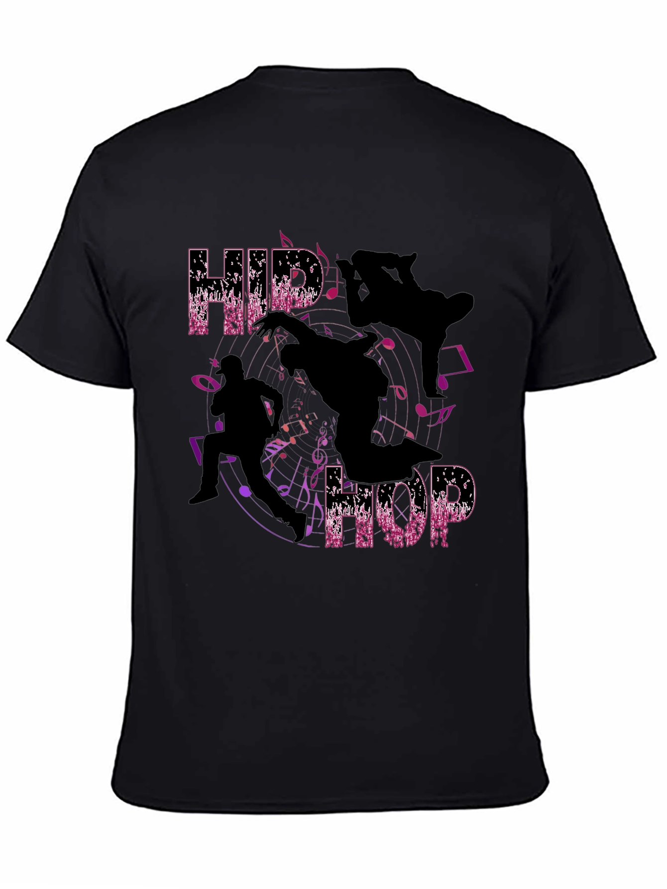 Hip Hop Dance Silhouette Graphic T-Shirt