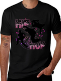 Hip Hop Dance Silhouette Graphic T-Shirt
