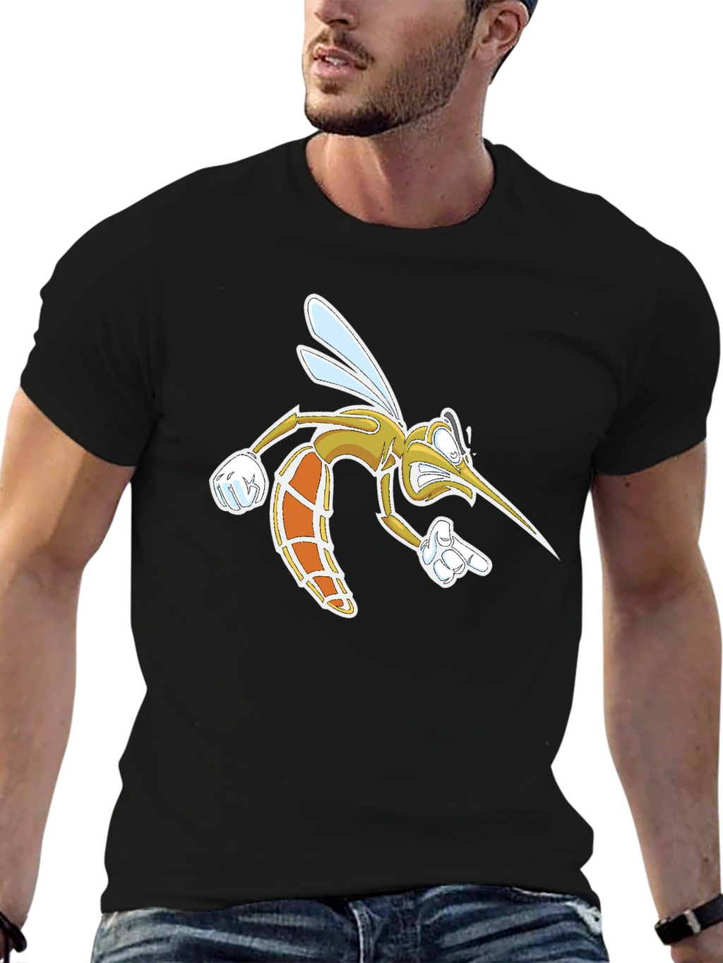 Mosquito Graphic Tee - Funny Insect T-Shirt