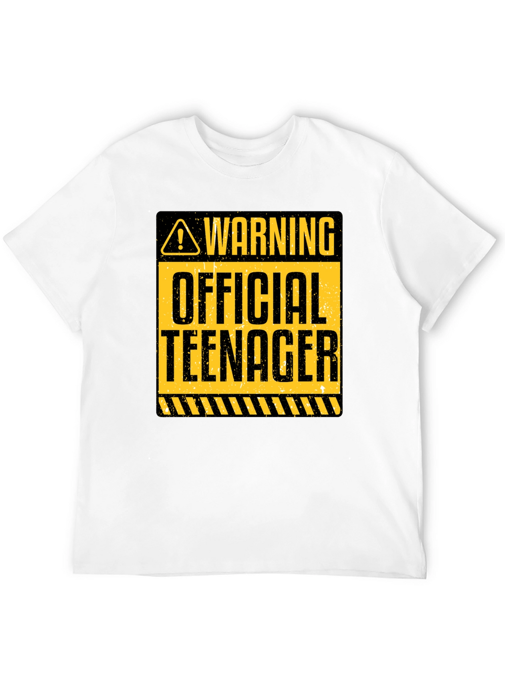Warning Official Teenager Graphic Tee