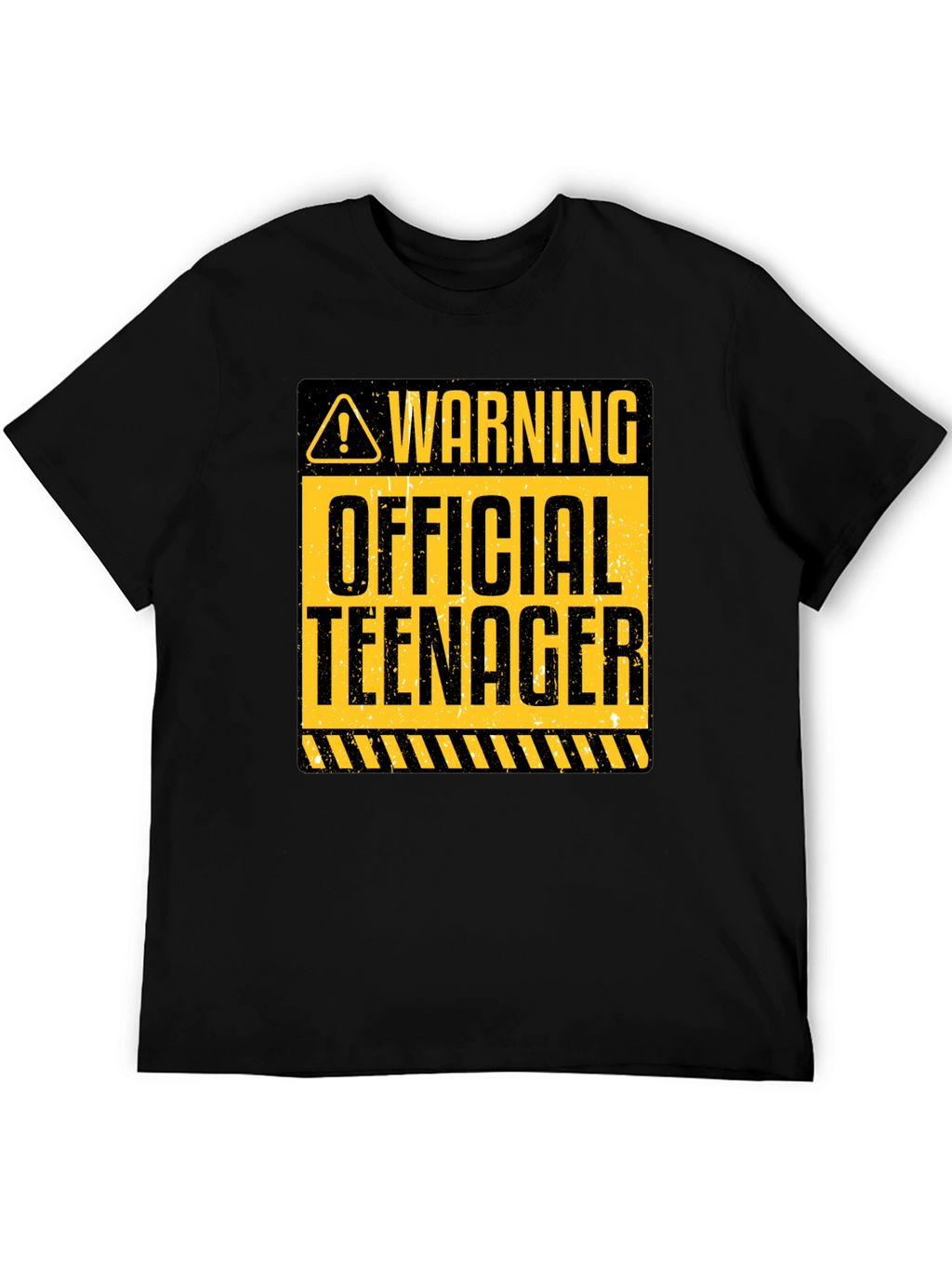 Warning Official Teenager Graphic Tee