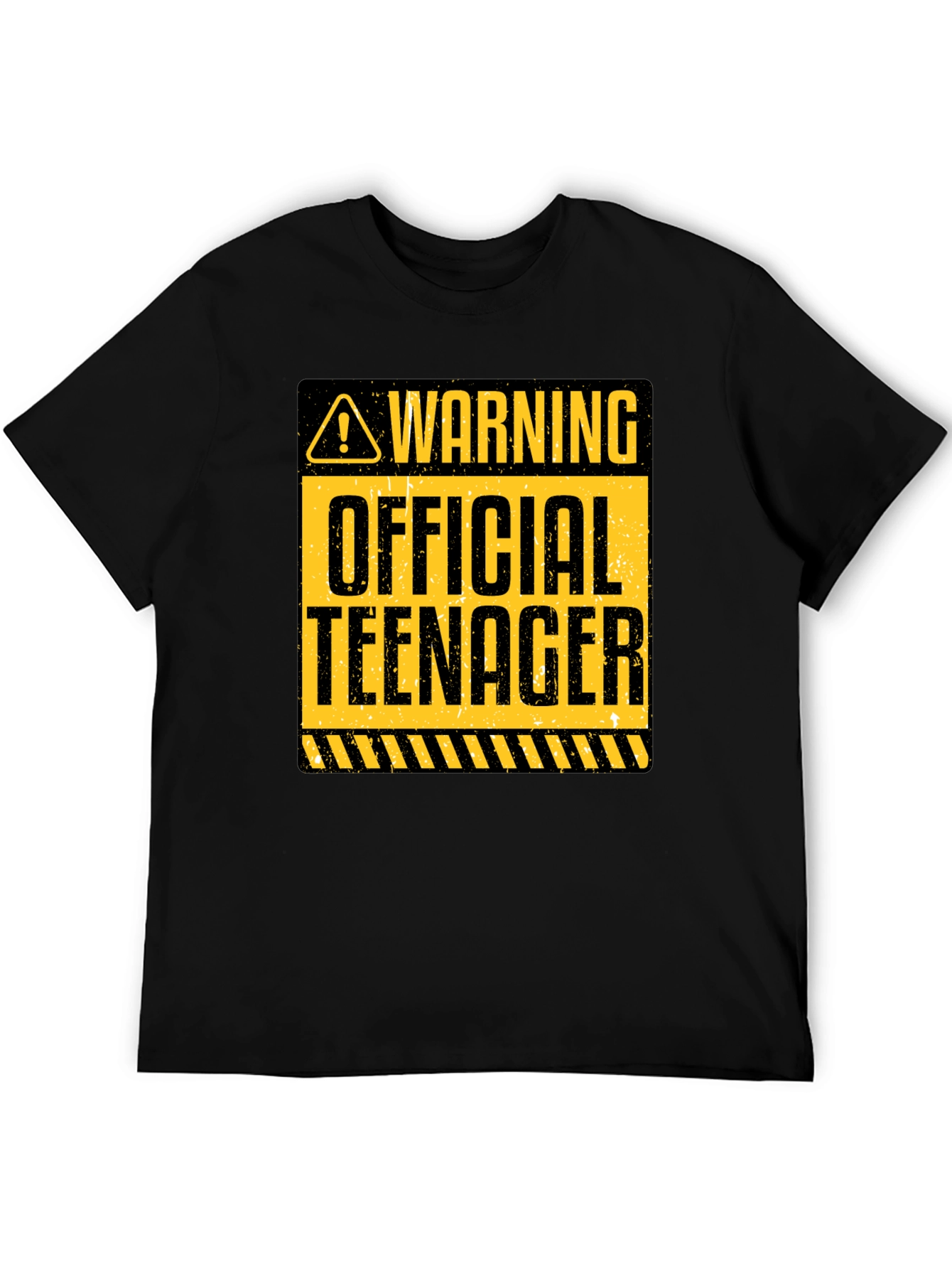 Warning Official Teenager Graphic Tee