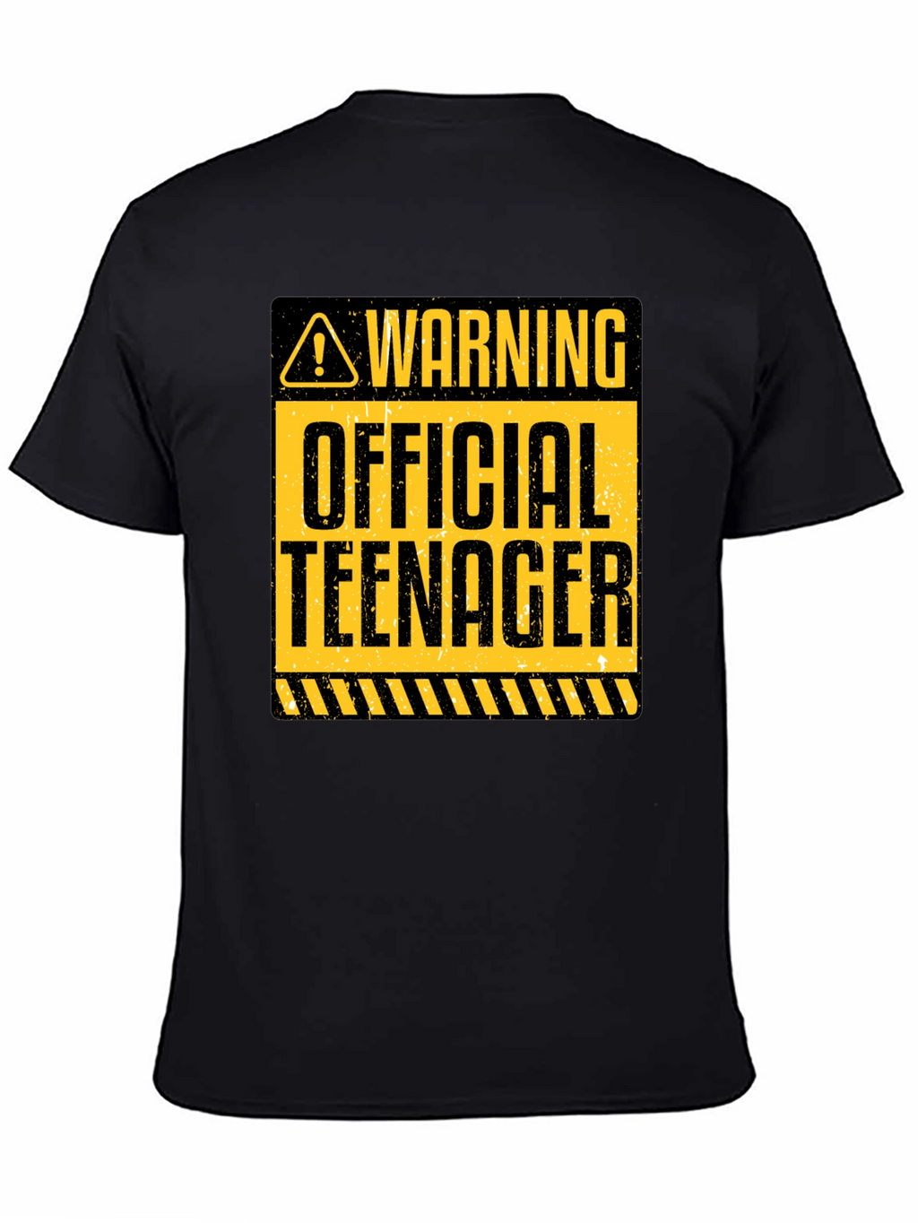 Warning Official Teenager Graphic Tee