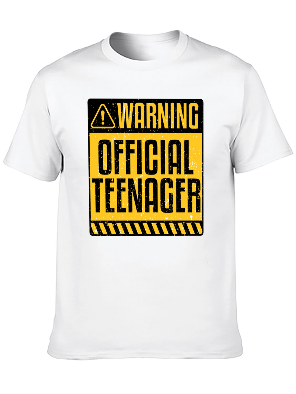 Warning Official Teenager Graphic Tee