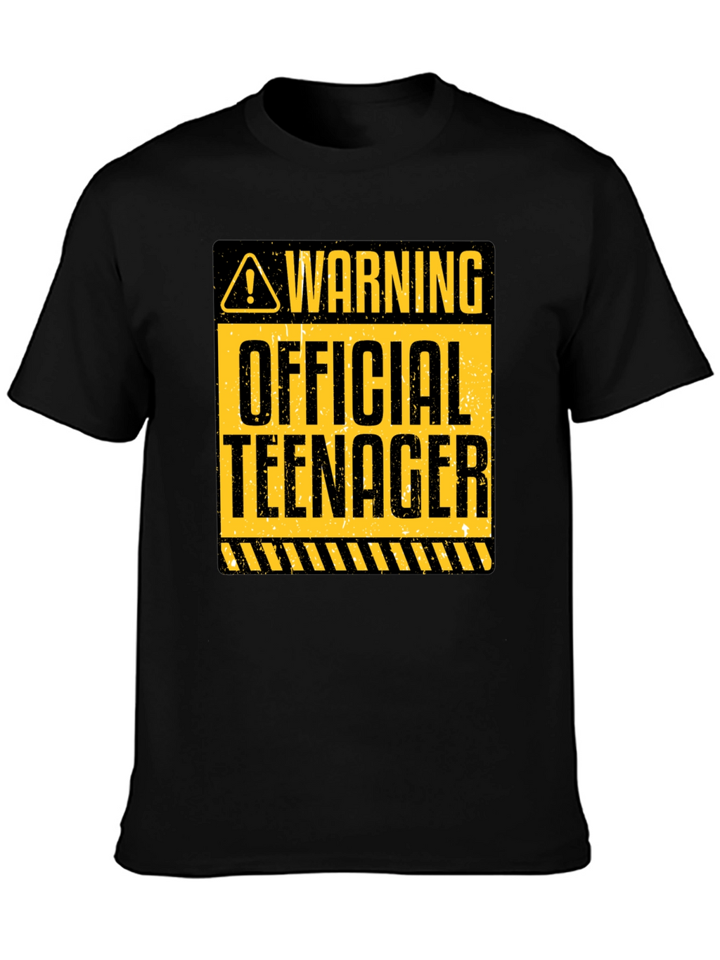 Warning Official Teenager Graphic Tee