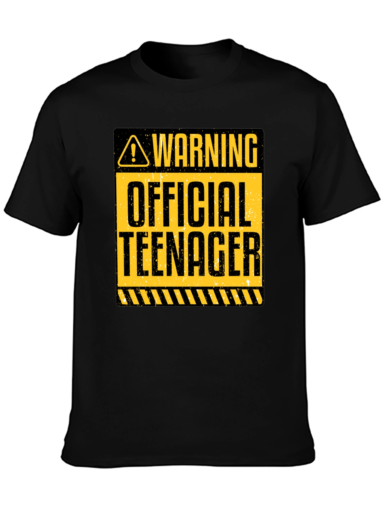 Warning Official Teenager Graphic Tee