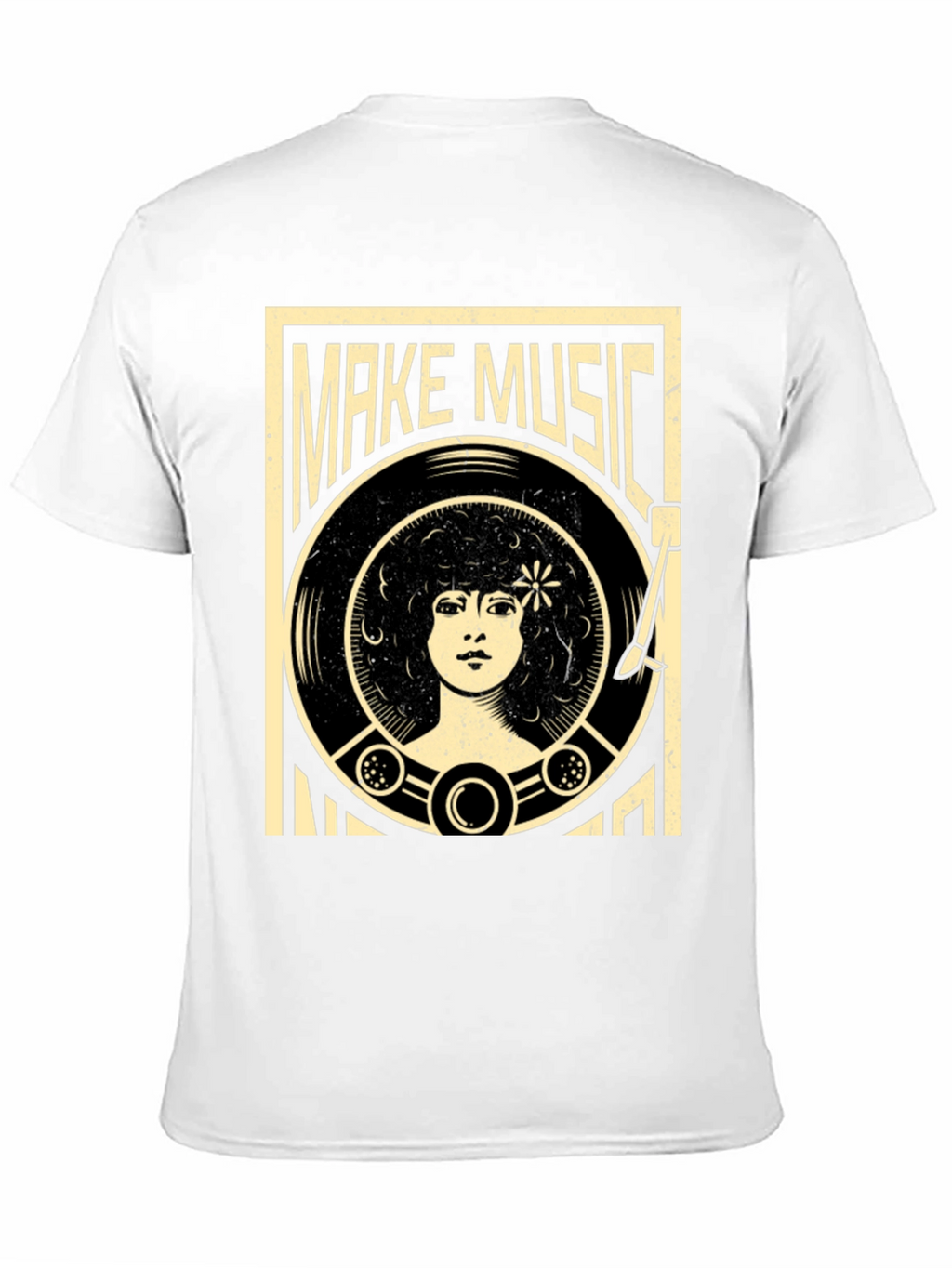 Retro Make Music Graphic Tee