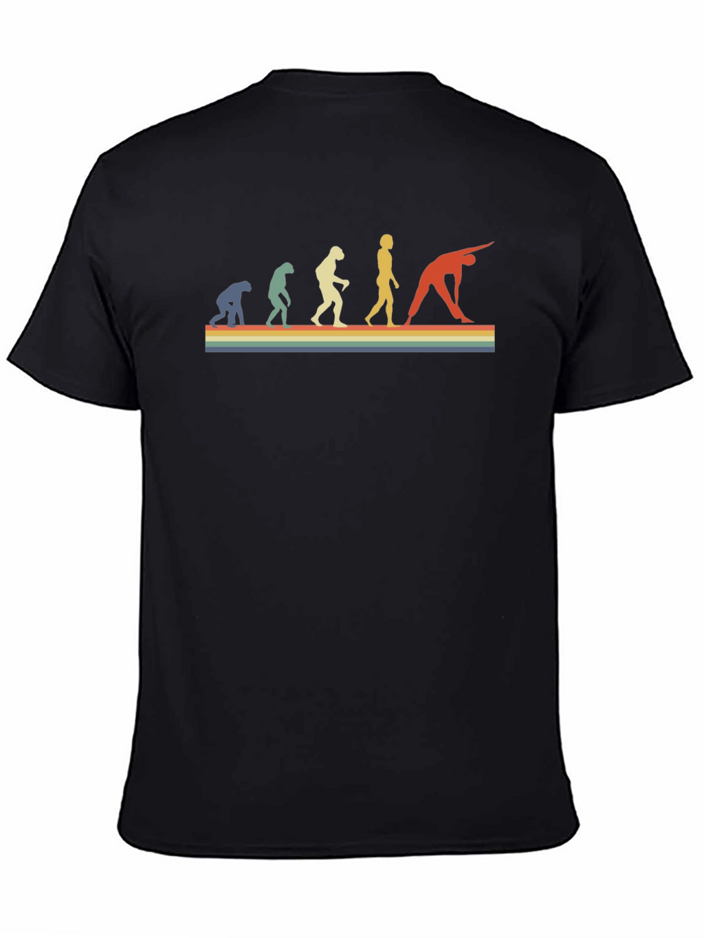 Yoga Evolution Retro Graphic Tee