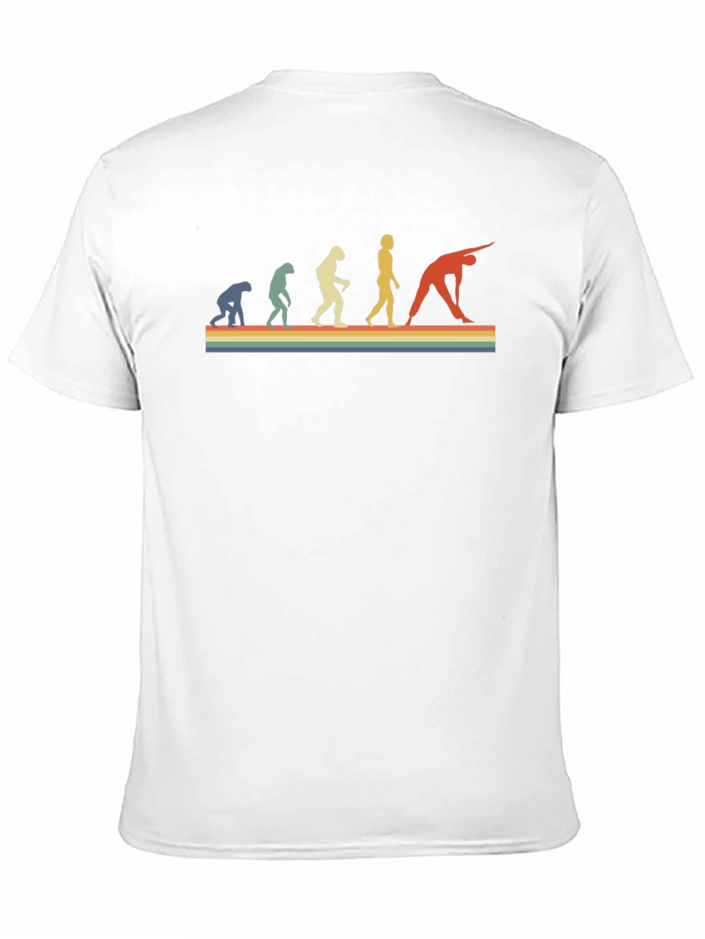 Yoga Evolution Retro Graphic Tee