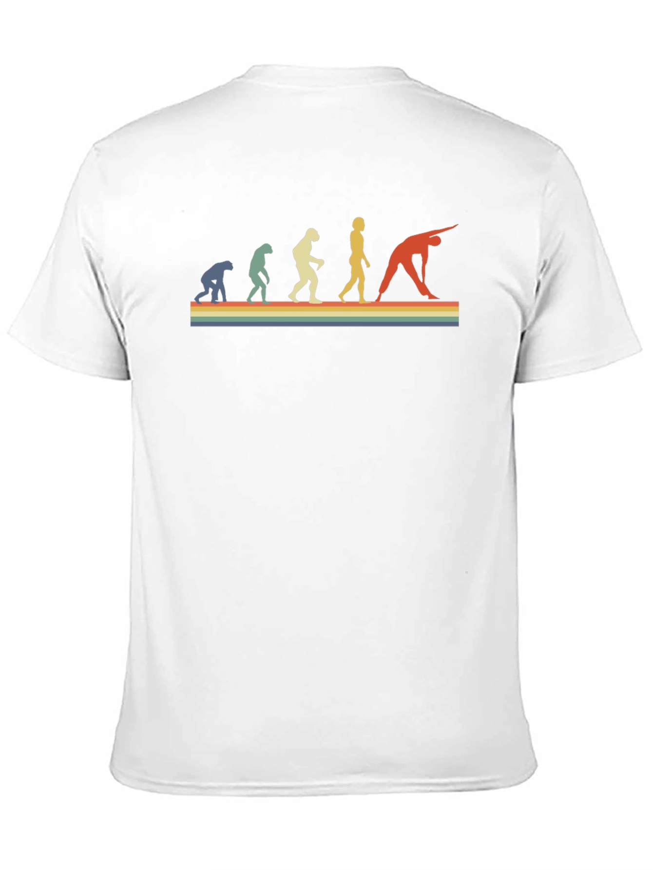 Yoga Evolution Retro Graphic Tee