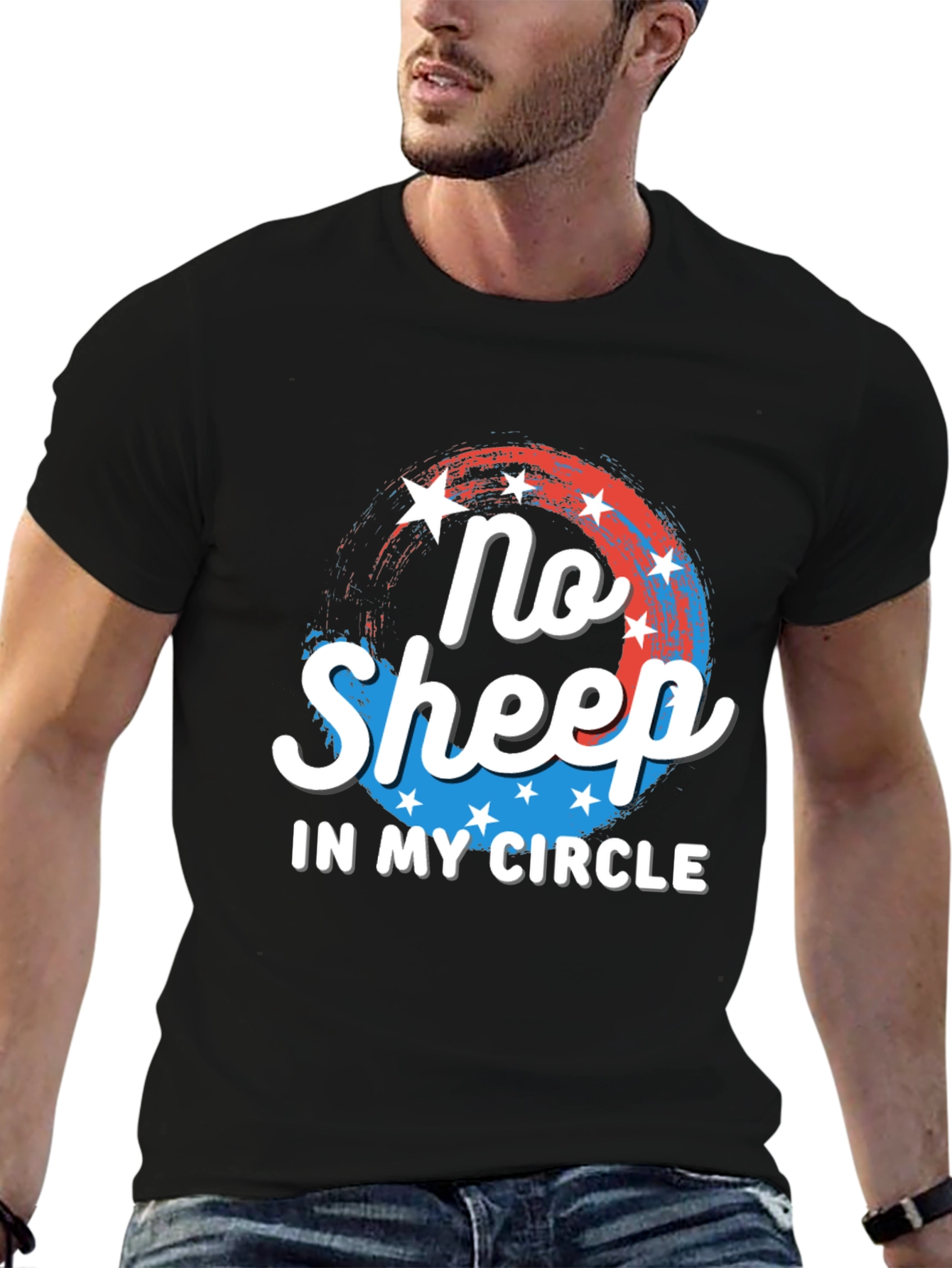 No Sheep In My Circle Graphic Tee