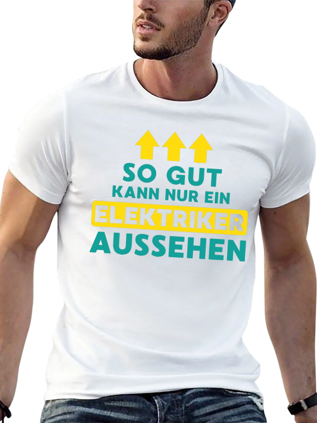 Electrician Humor T-Shirt - So Gut Kann Nur Ein Elektriker Aussehen