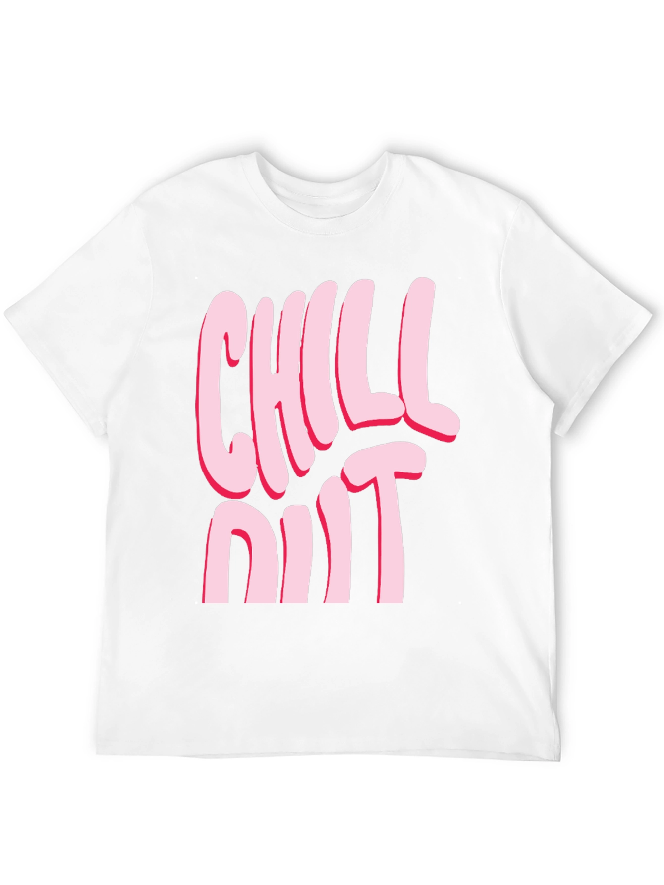 Chill Out Graphic T-Shirt - Relaxed Casual Wear