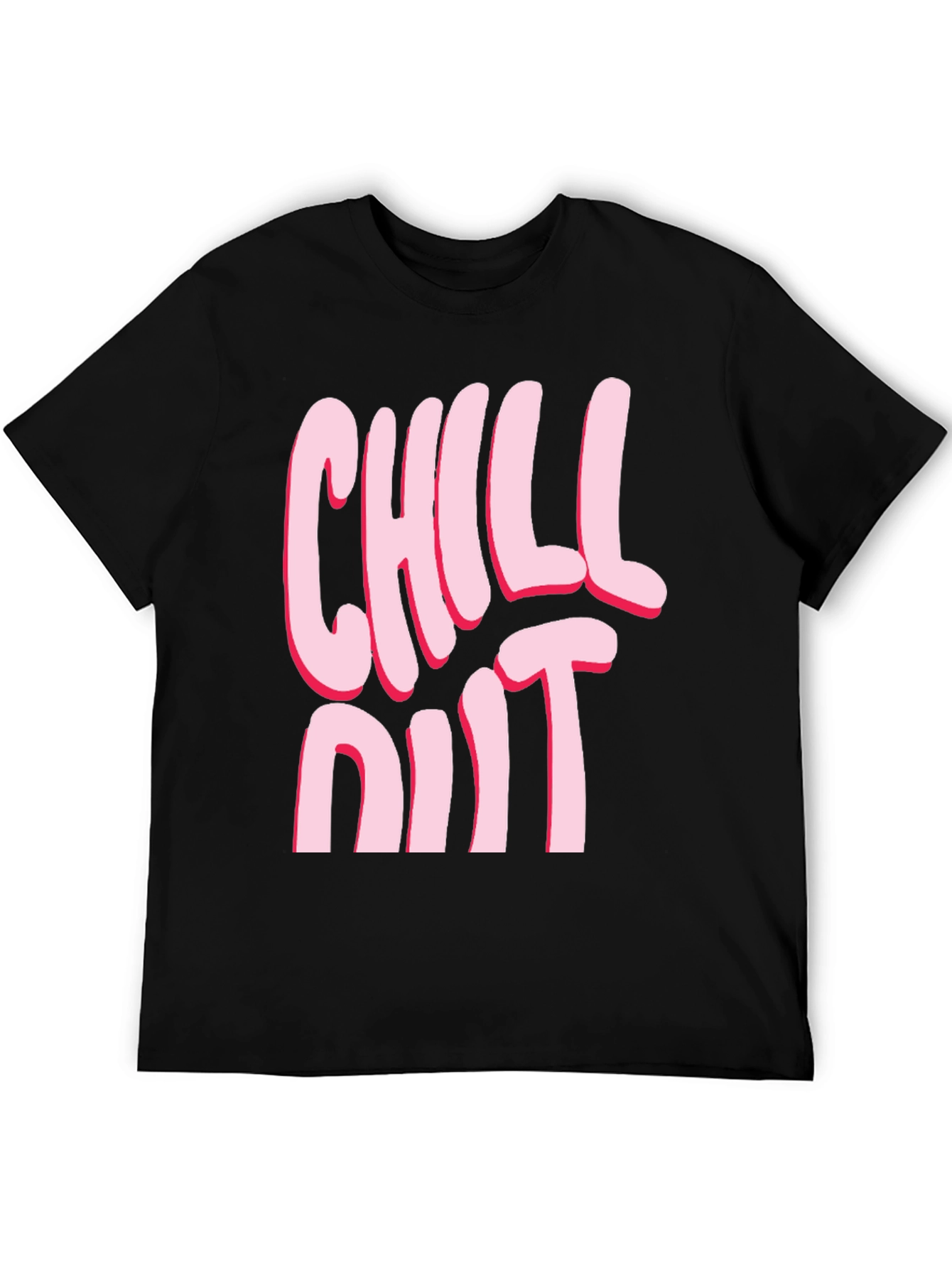 Chill Out Graphic T-Shirt - Relaxed Casual Wear